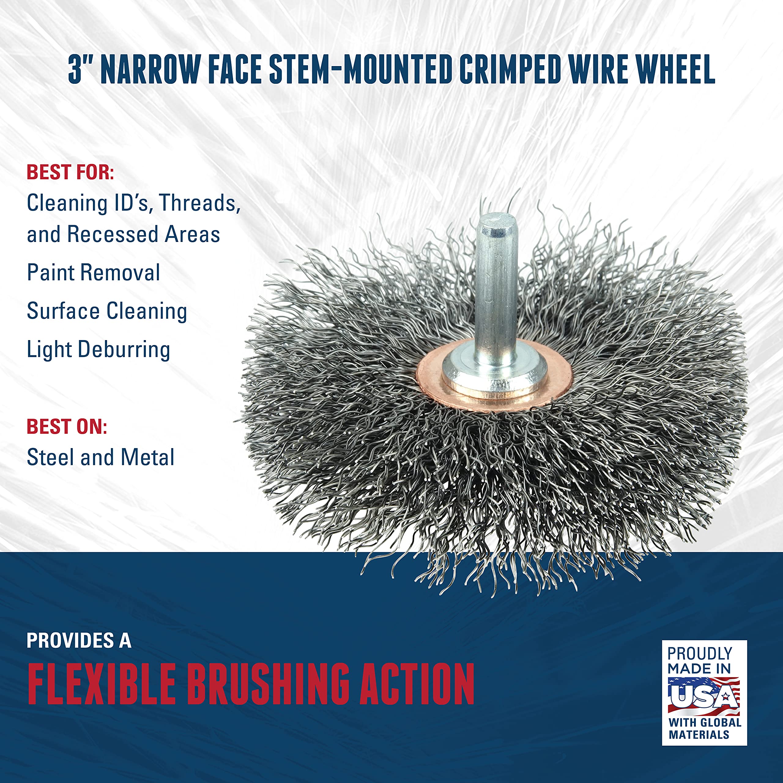 Weiler 13002 Air Tool/Drill Accessory Kit, Retail Pack, Made in The USA