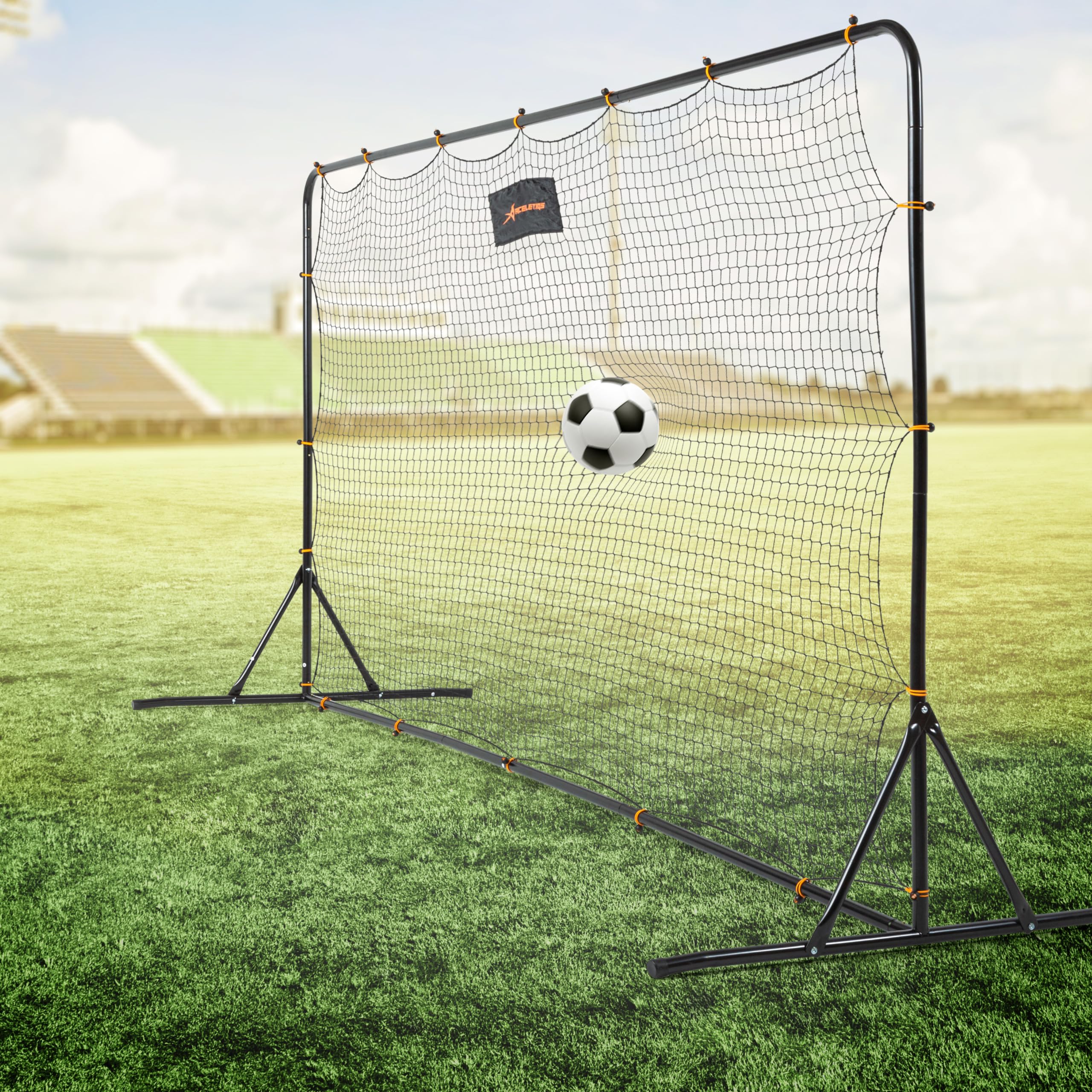 Amazon | サッカーリバウンダーネット 6x4フィート 練習用サッカー