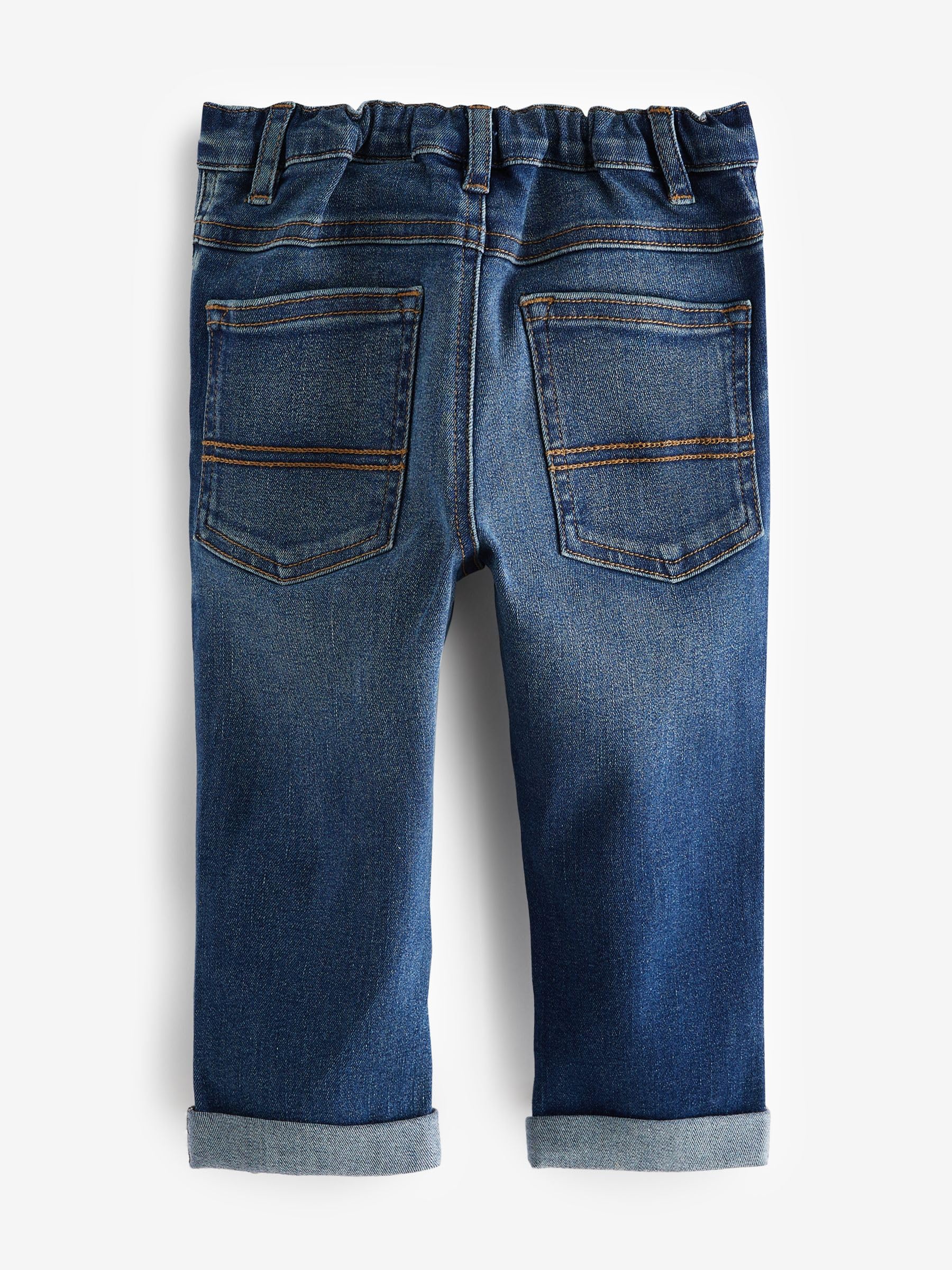 NEXT Garçon Jean Stretch Standard Confortable Jean Bleu Moyen 3 Mois-6 Mois