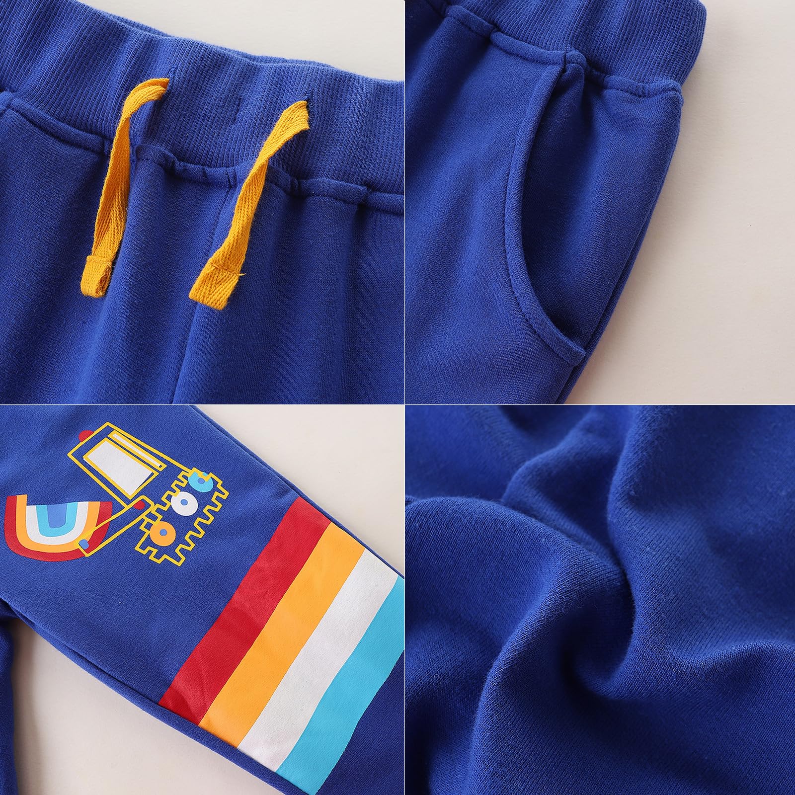 Pantaloni Bambino Dinosauri Pantaloni Jogging Ragazzo Pantaloni Sportivi Jogger Bambini e Ragazzi Pantaloni Tuta Bambino Ragazzo Joggers Bambino Pacco da 2