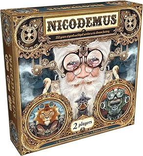 Bombyx Nicodemus - Resource Management Strategy Board Game,, Ages 14+, 2 Players, 45 Min