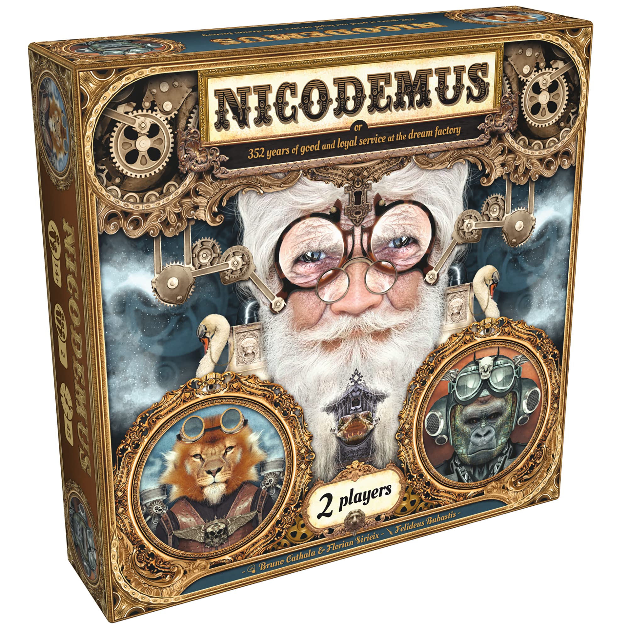 Bombyx Nicodemus - Resource Management Strategy Board Game, Ages 14+, 2 Players, 45 Min