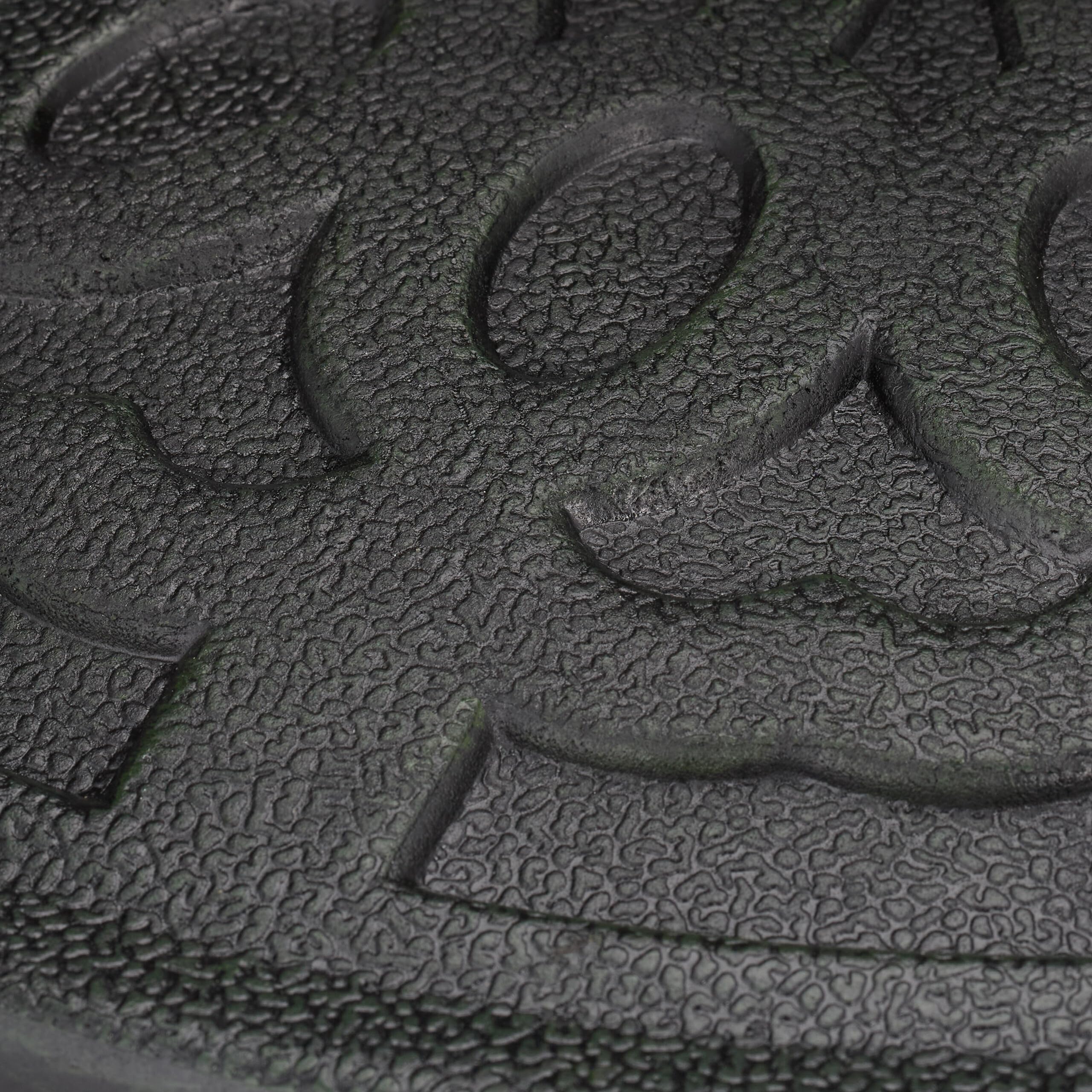 Relaxdays Base per Ombrellone, per Aste da 38-50 mm, Resistente alle Intemperie, Giardino e Balcone, Ø 50 cm, Verde Nero