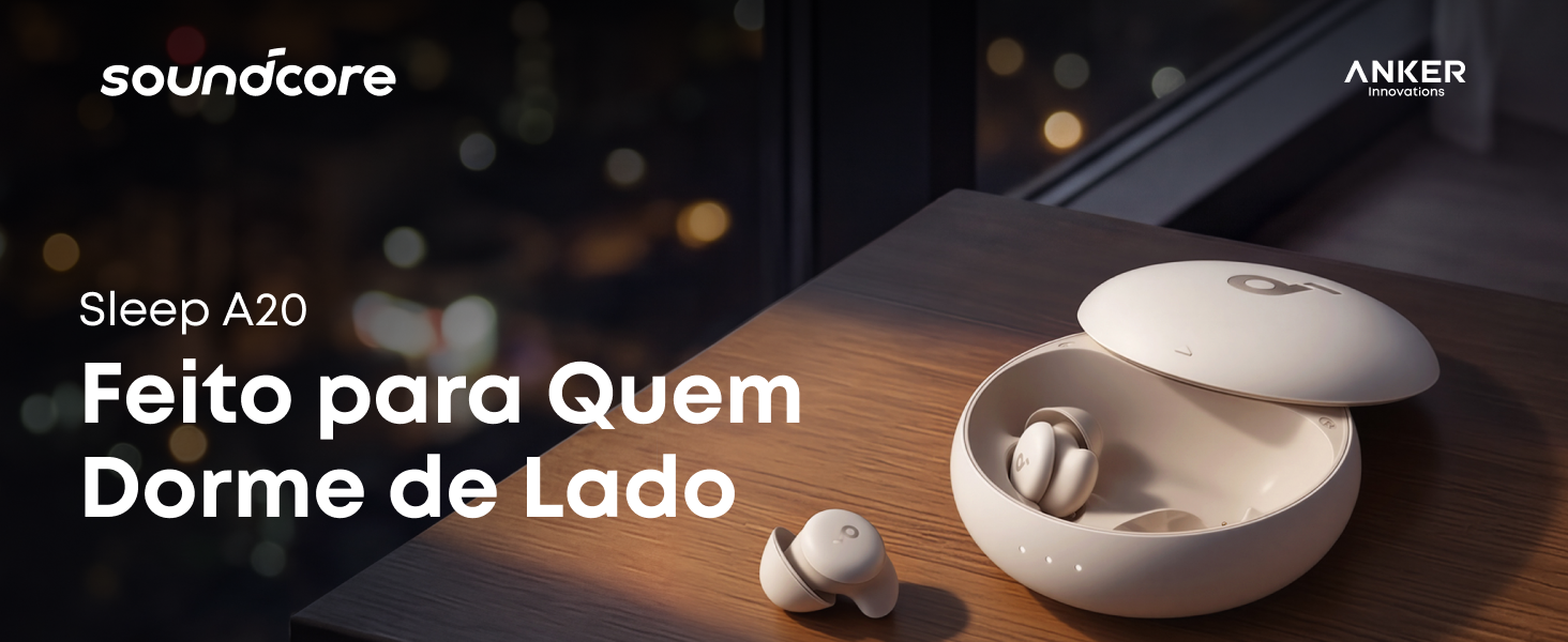 soundcore Sleep A20 da Anker Fone de Ouvido Bluetooth 5.3