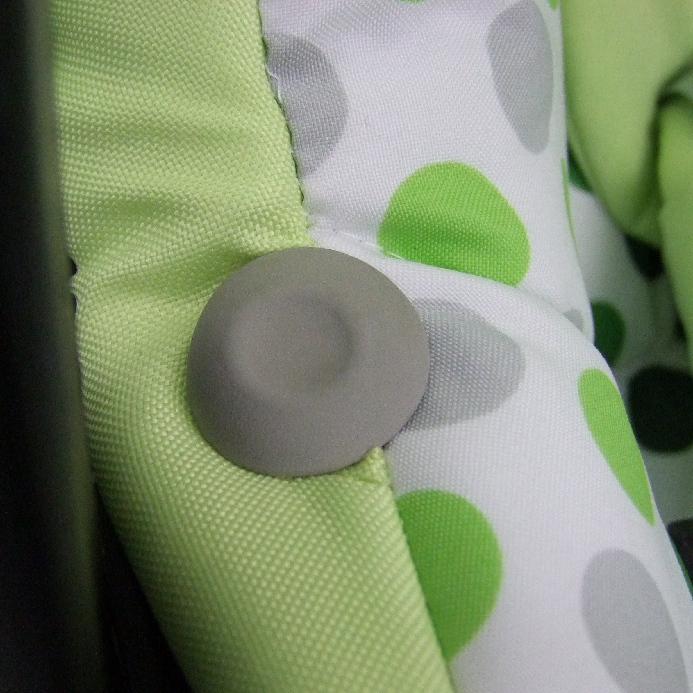 BAMBINIWELT Ersatzbezug für Maxi-Cosi PEBBLE 5-tlg., Bezug für Babyschale, Komplett-Set HELLGRÜN MIT PUNKTEN XX