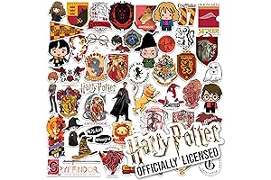 Harry Potter Gryffindor Theme Die Cut Vinyl Premium Stickers - Multipurpose Laptop,...