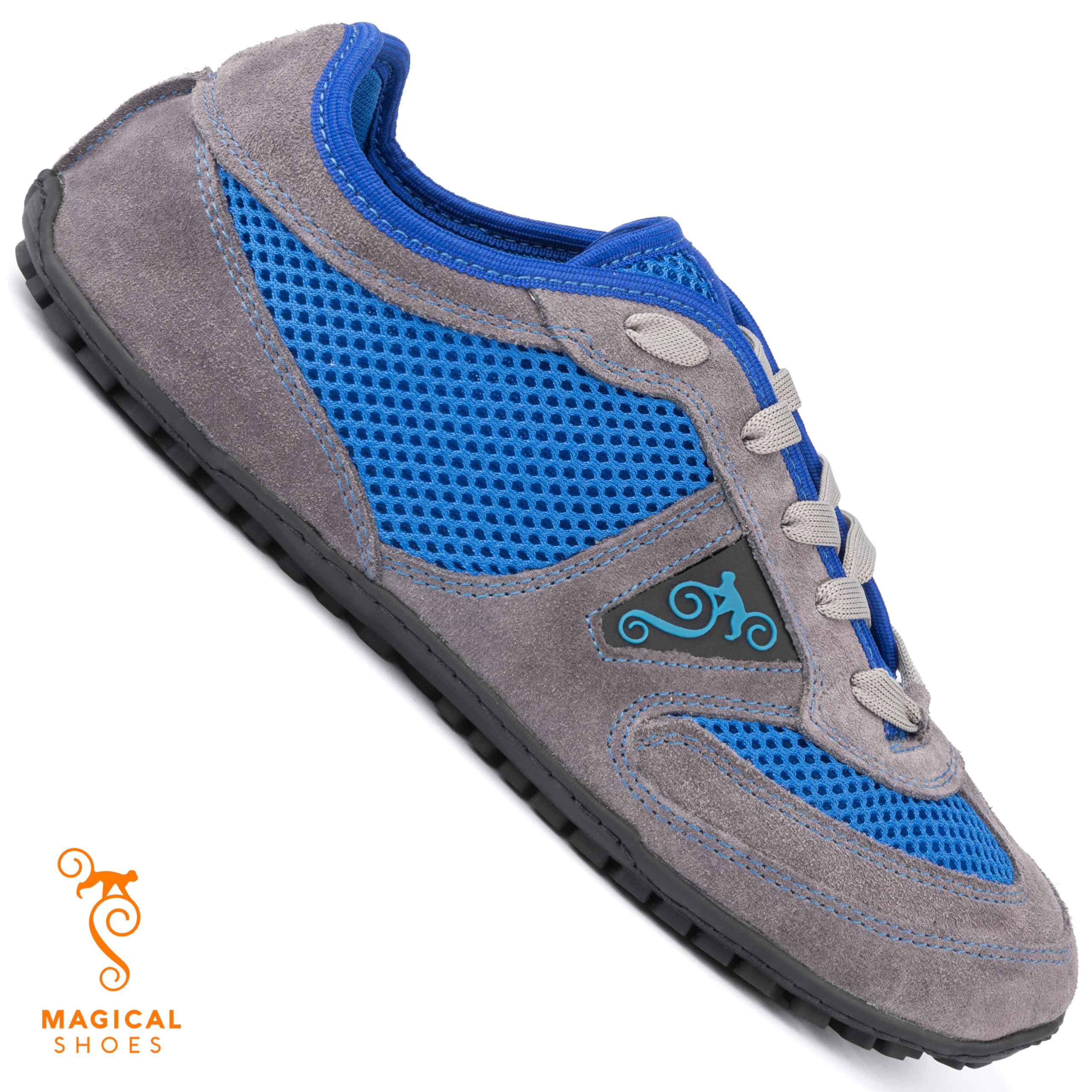 Magical Shoes Męskie Buty Sportowe, Buty Minimalistyczne, Buty Sportowe Zero Drop, Buty na co dzień, Rozmiar 38, Deep Water Blau, Explorer 2.0