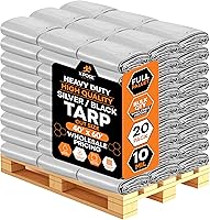 Vista 110 de Xpose Safety - Lona de poliéster resistente, 0.394 pulgadas de grosor, resistente al agua, con protección contra rayos UV, reversible