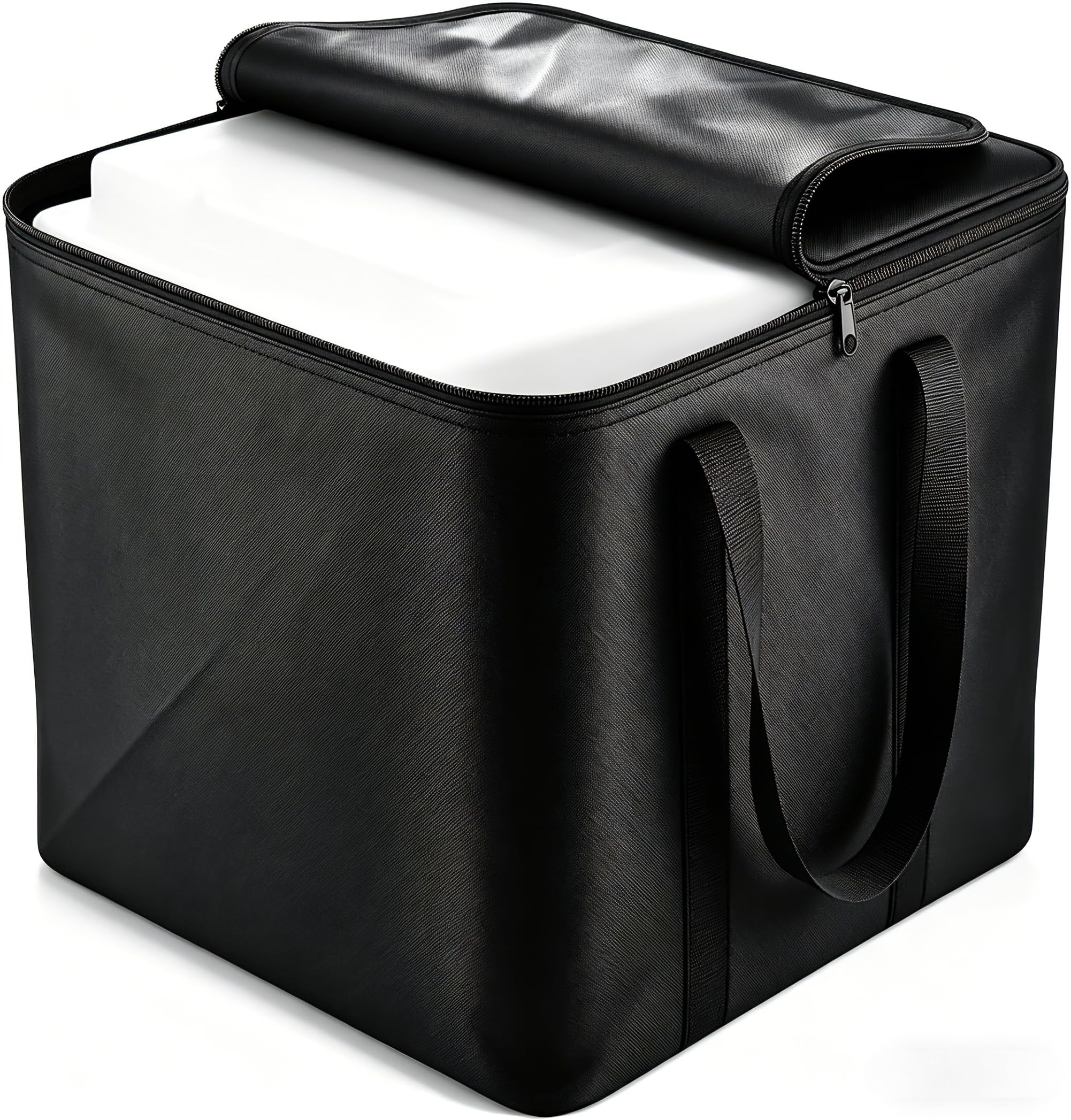 Xygobla Portable Camping Toilet Storage Bag,44x43x38cm Universal Toilet Protector Cover With Zip Closure for Porta Potti 165 365 145 335 345,Washable Toilets Carry Bag for Caravan Motorhome Travel