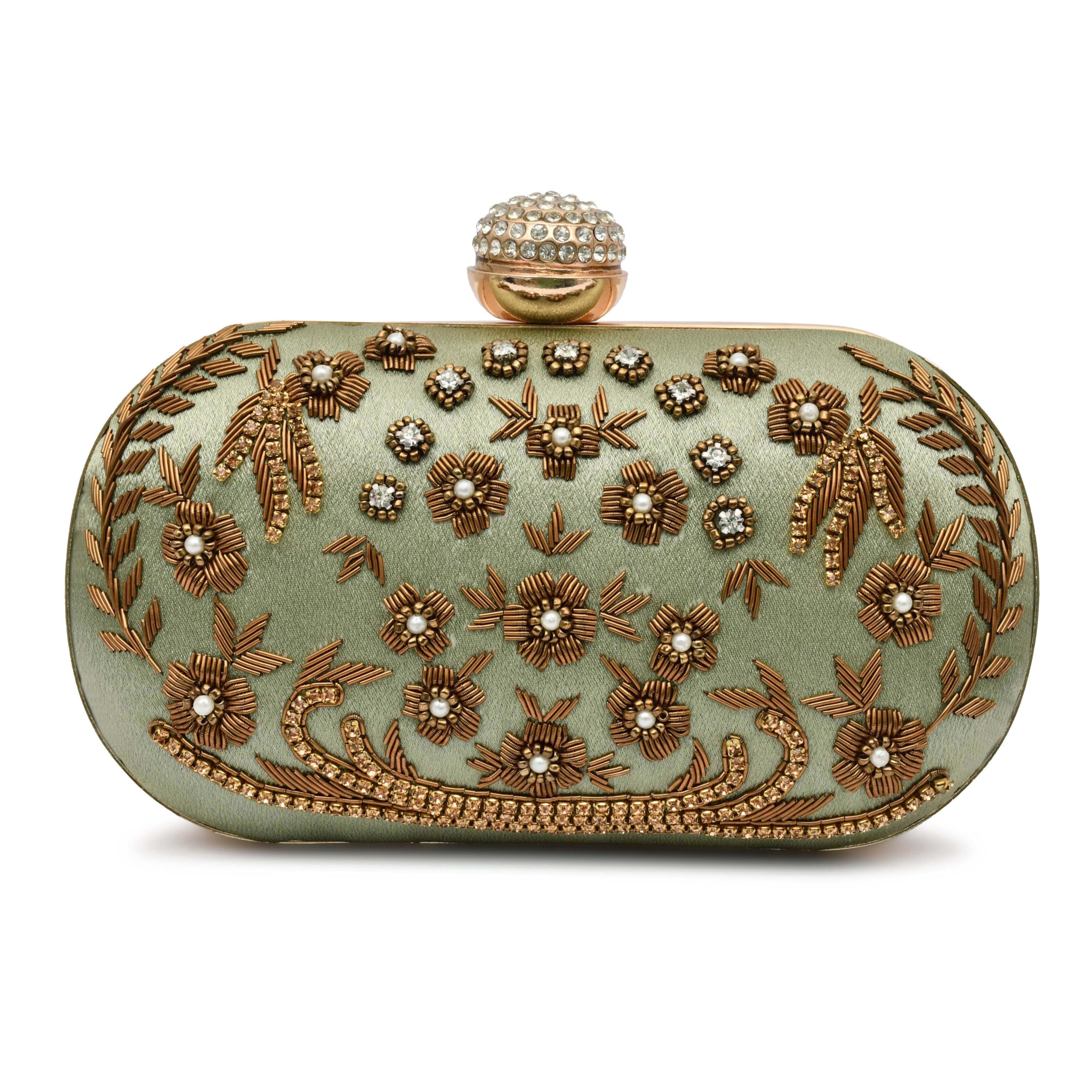 Embroidered Women's Clutch (cp-128)