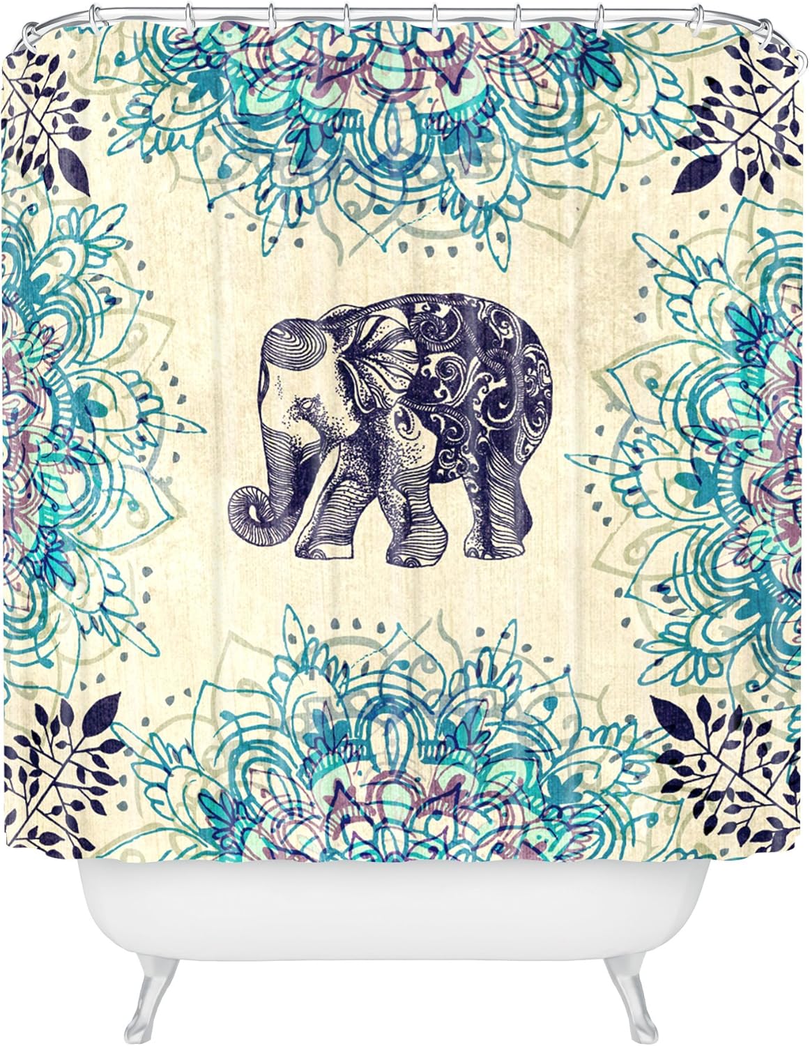 Deny Designs Rosebudstudio Lovely Soul Shower Curtain, 69" x 72"