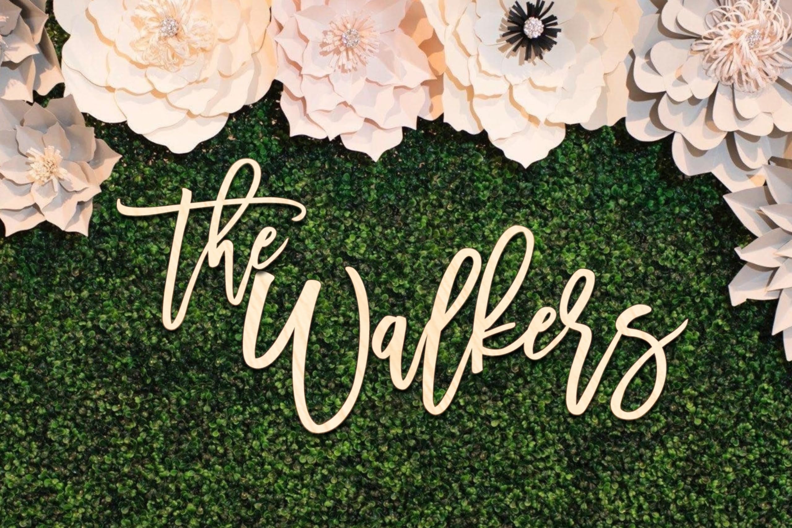 Family Name Sign, Wooden Custom Name Sign, Nursery Name Sign, Family Name Signs, Choice of Size & Fonts!