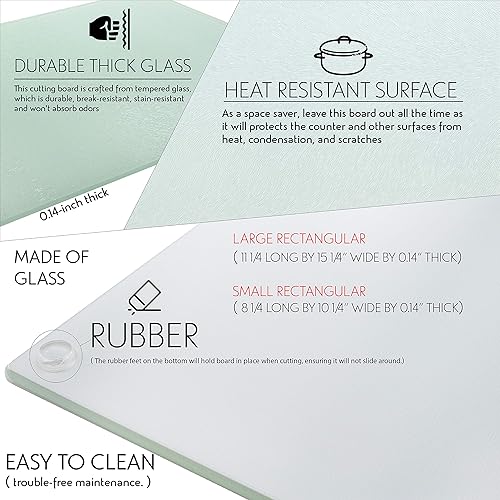 Miniatura 6 de Tabla de cortar personalizada, 12 diseños, tabla de cortar de vidrio, regalos de boda para parejas, regalos de inauguración de la casa, regalo para