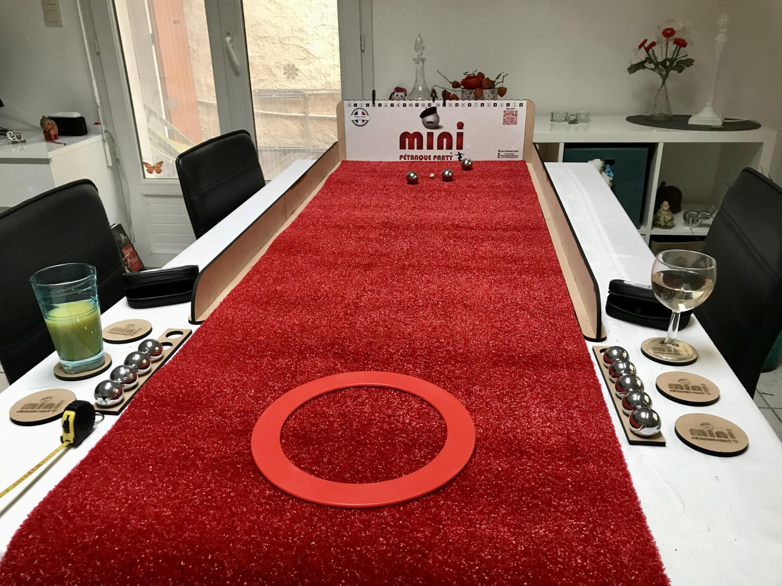 Kit Plegable de Mini Petanca de Mesa