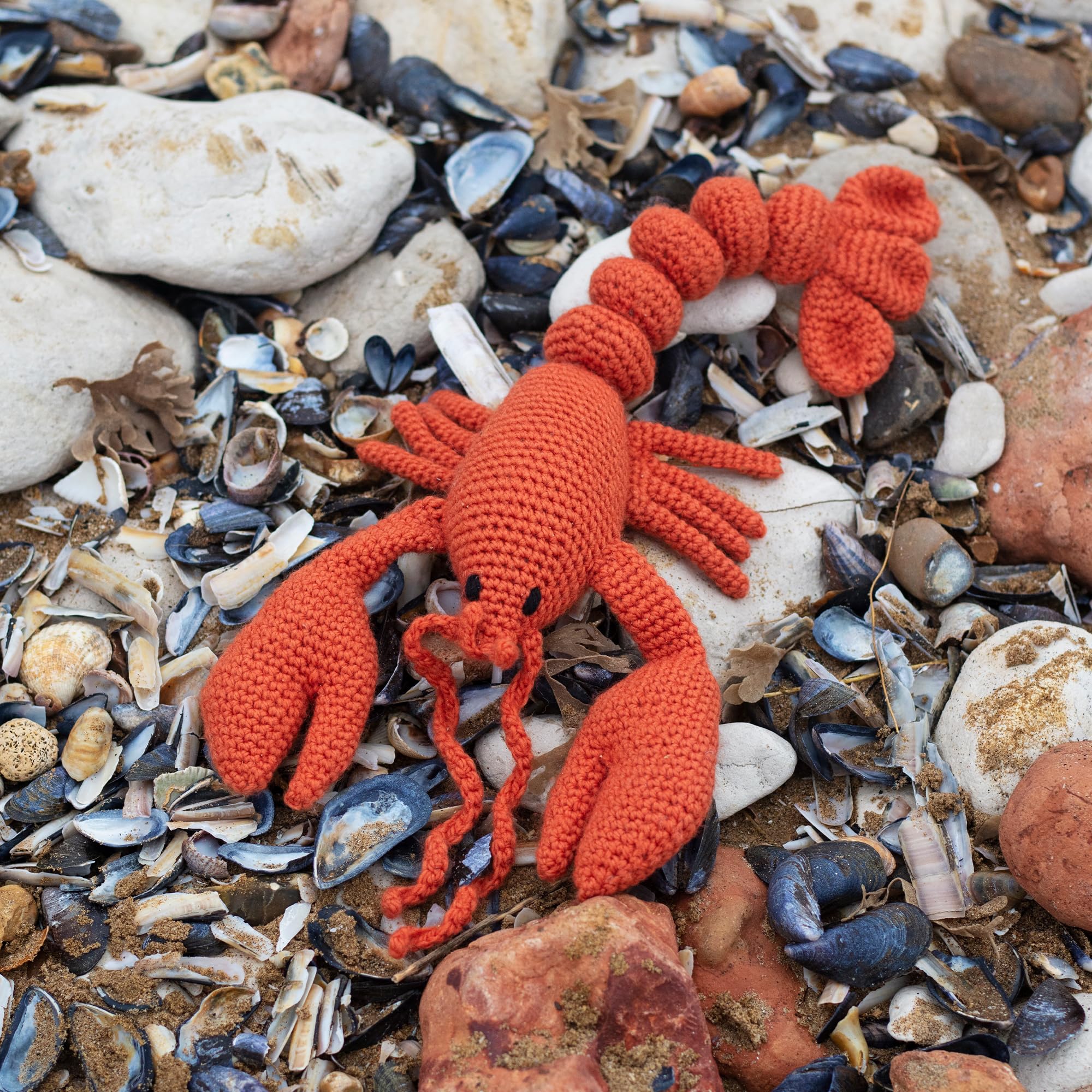 TOFT | Edwards Menagerie | Joanna The Lobster Crochet Kit | Luxury