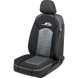 Forros Para Asientos Hyundai Grand I10 Walser CarComfort Cubierta del Asiento del Coche S-Race, Premio Muy Bueno* Cubierta del Asiento Universal y la Almohadilla projectora Antracita/Negro