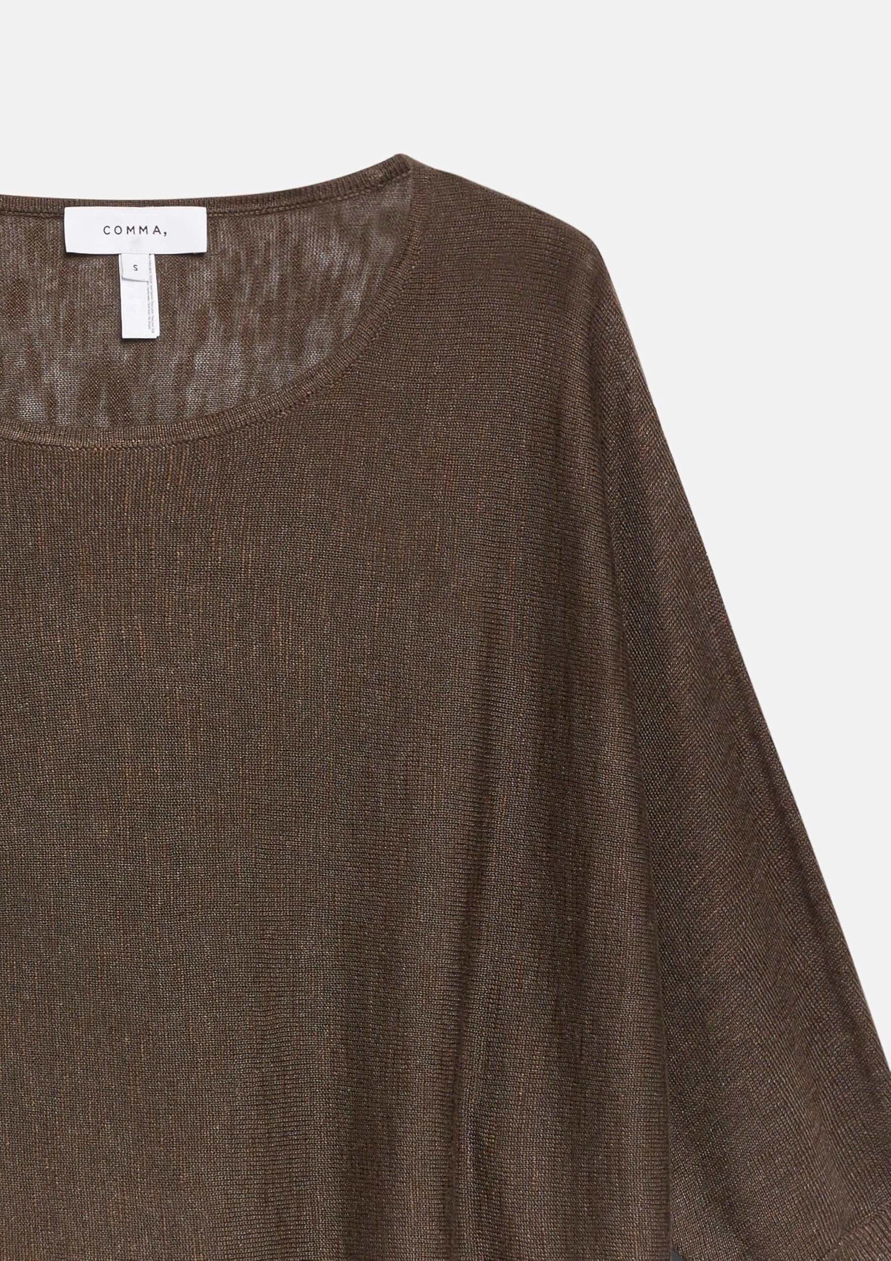 Comma Damen 2181609 Pullover (1er Pack)