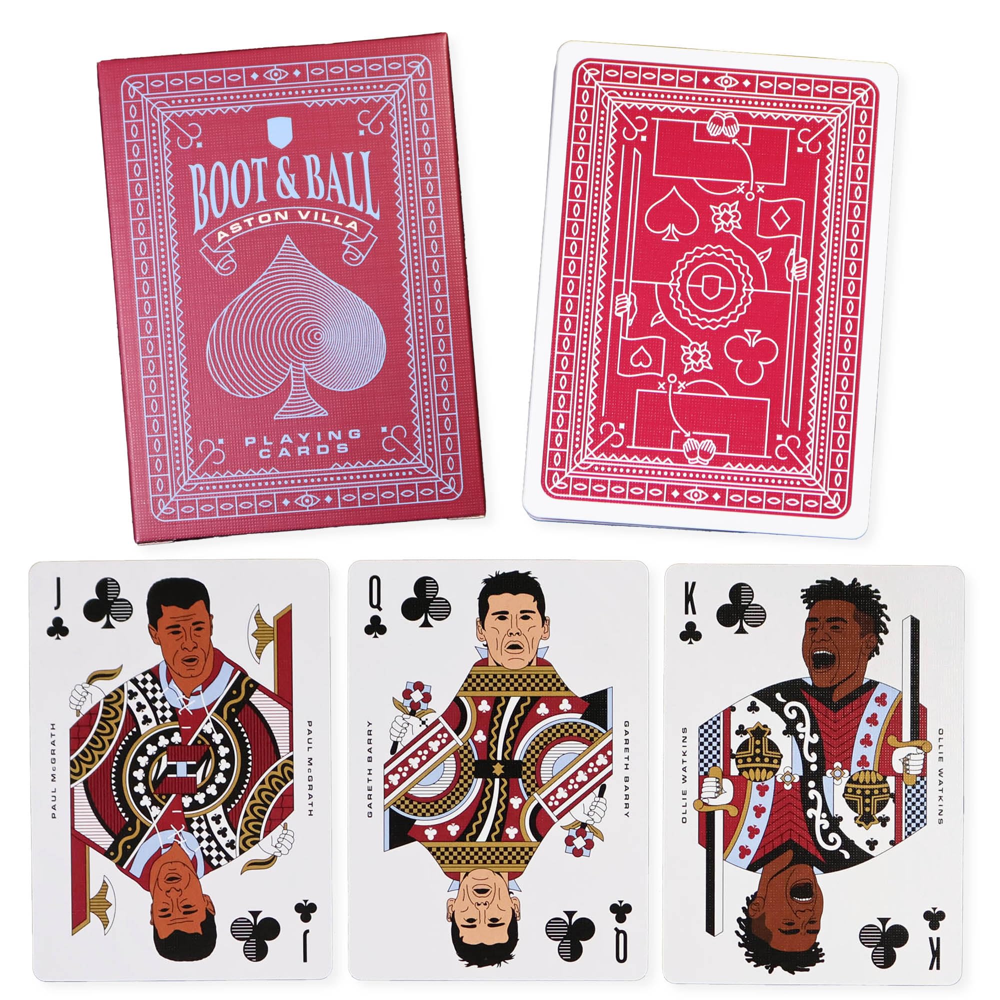 Boot & Ball Aston Villa Playing Cards
