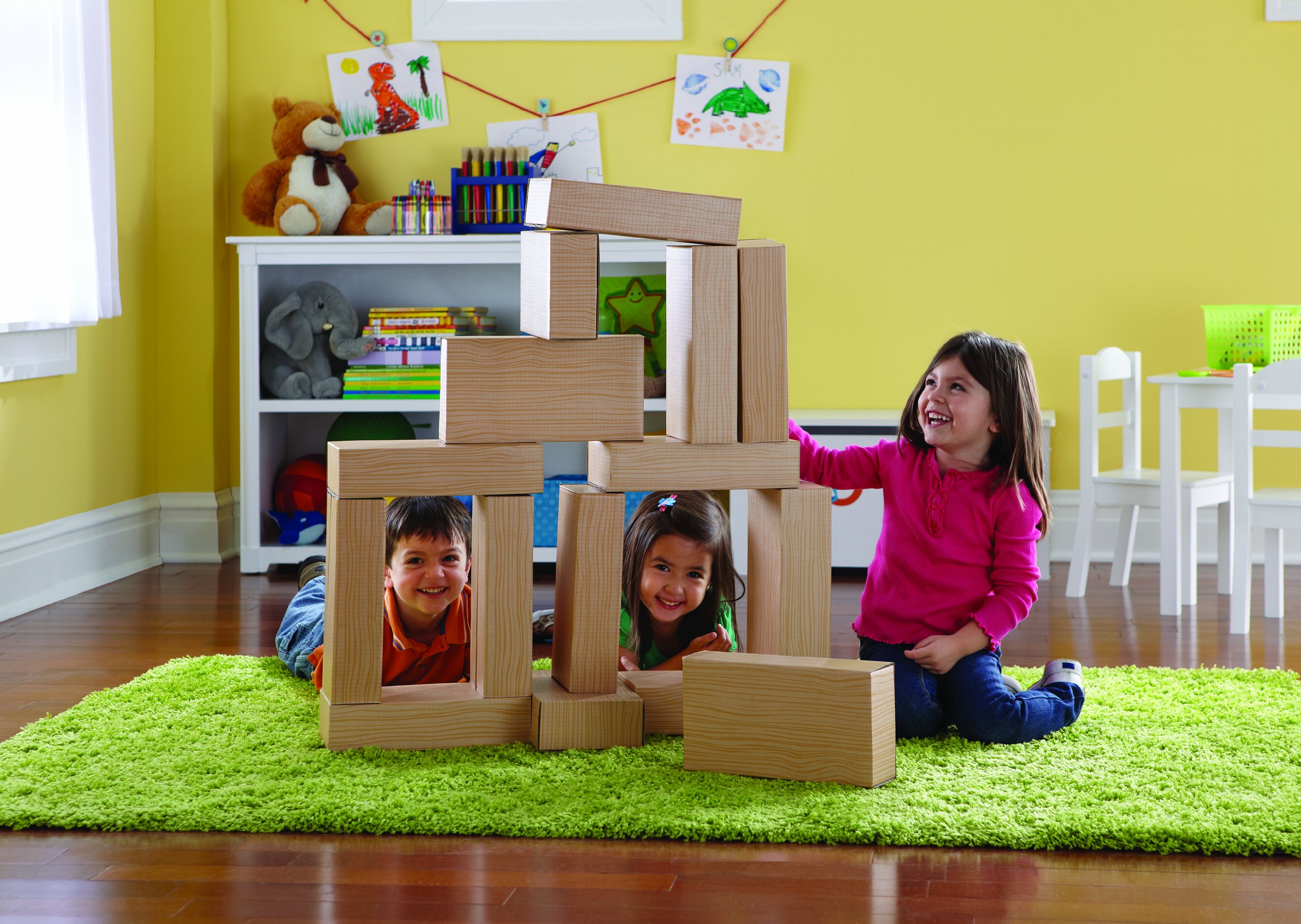 Treehaus Eco-Friendly Cardboard Building Blocks