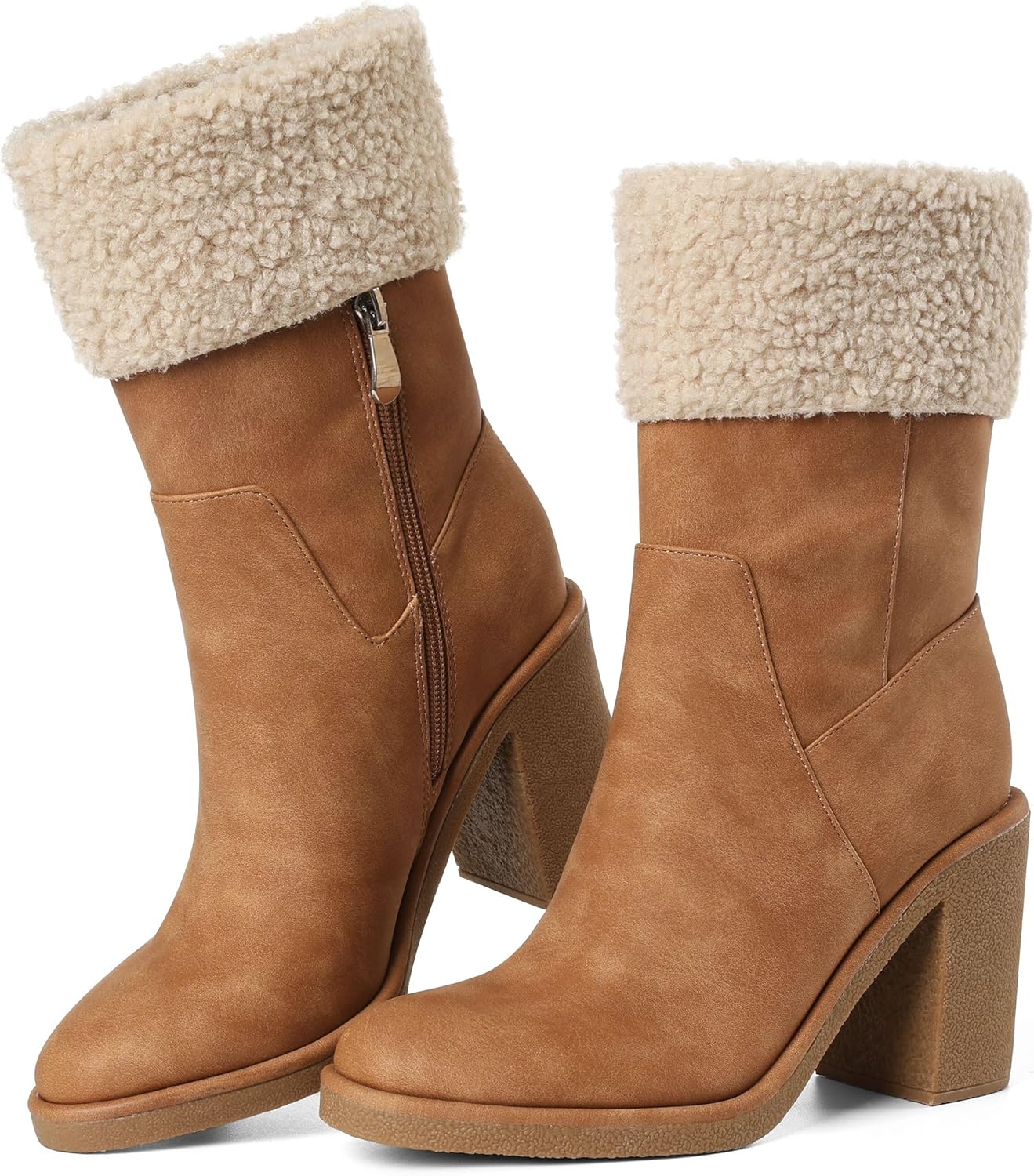 Winter Boots Women Comfortable - Side Zipper Design