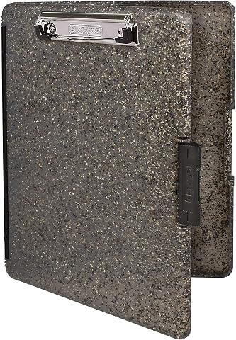 Dexas Slimcase 2 depolama panosu, yandan açıklıklı, ağır granit (3517-55)