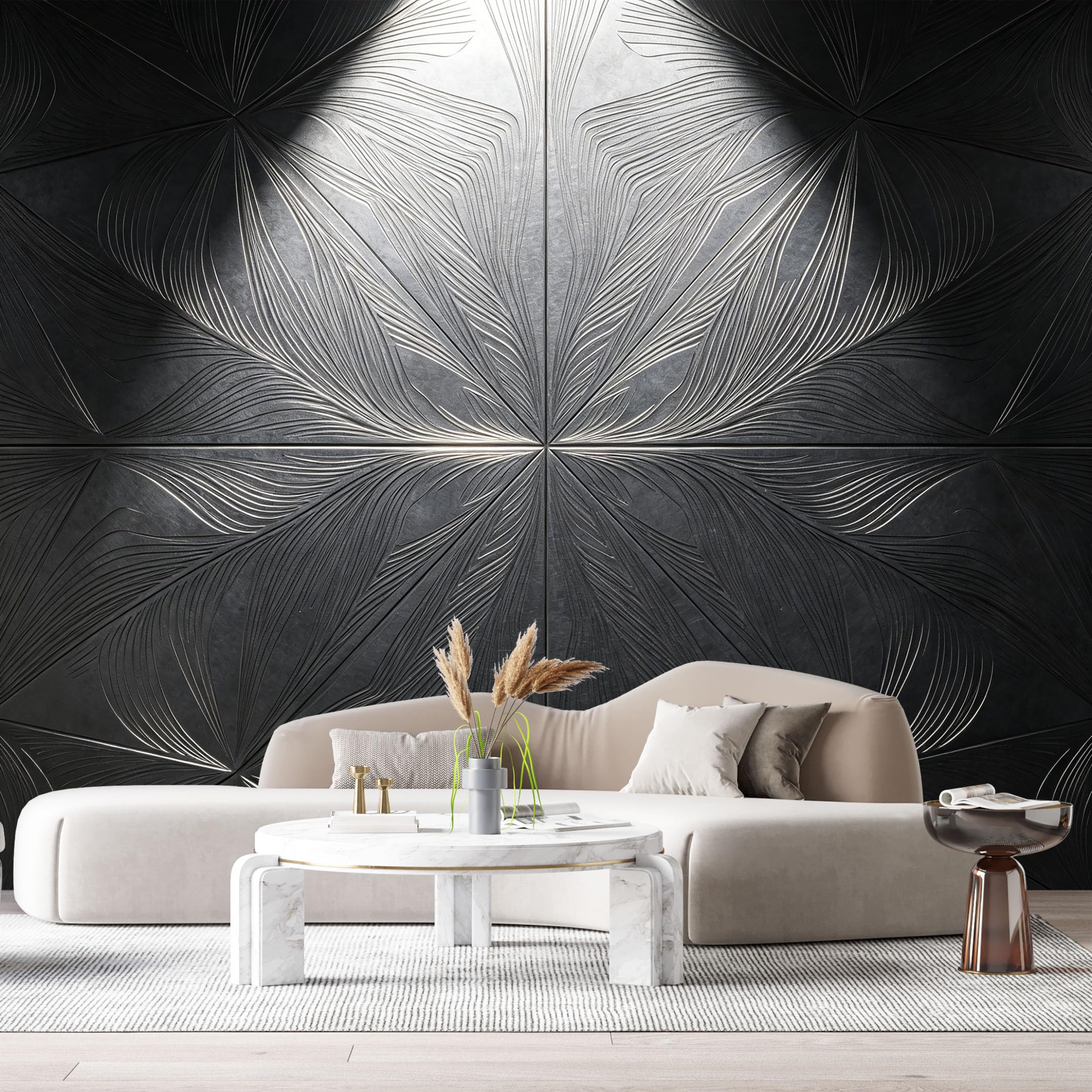 Custom Size Wall Murals Textured Geometric Abstract Lines Pattern SelfAdhesive Wall Fabric Removable Large Wallpaper for Photo Living Room