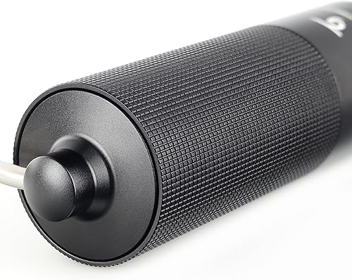 Miniatura 8 de SUNYA Molinillo de café manual con rebabas cónicas de acero inoxidable. Molino de grano de café de mano de carcasa de aluminio con ajustes