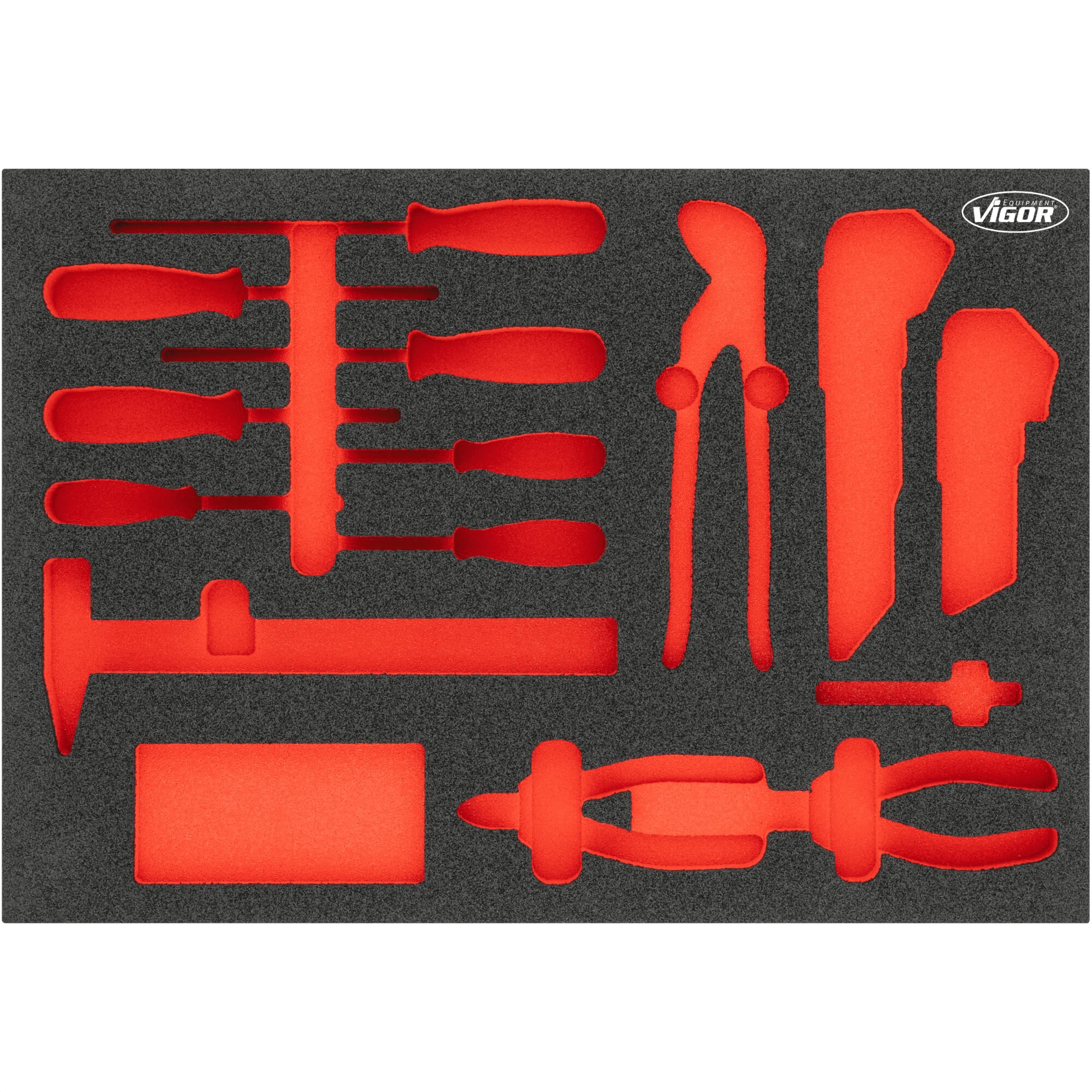 Vigor Inserts en mousse souple L V5111N-L le calage haute densité durable