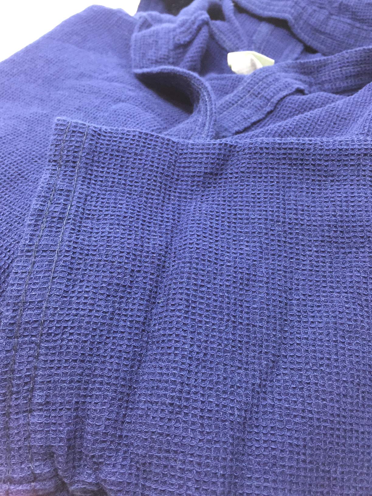 Accappatoio Nido D'Ape Ultraleggero Sport SOMMA BLU Profondo XL