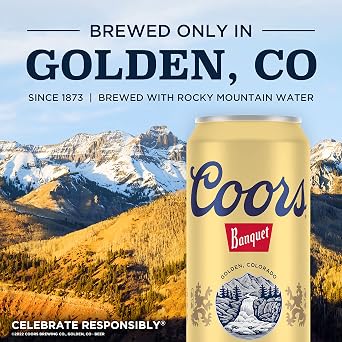 Coors Banquet 12Pk Cans, 12 Fz