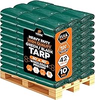 Vista 69 de Xpose Safety - Lona de poliéster resistente, 0.394 pulgadas de grosor, resistente al agua, con protección contra rayos UV, reversible