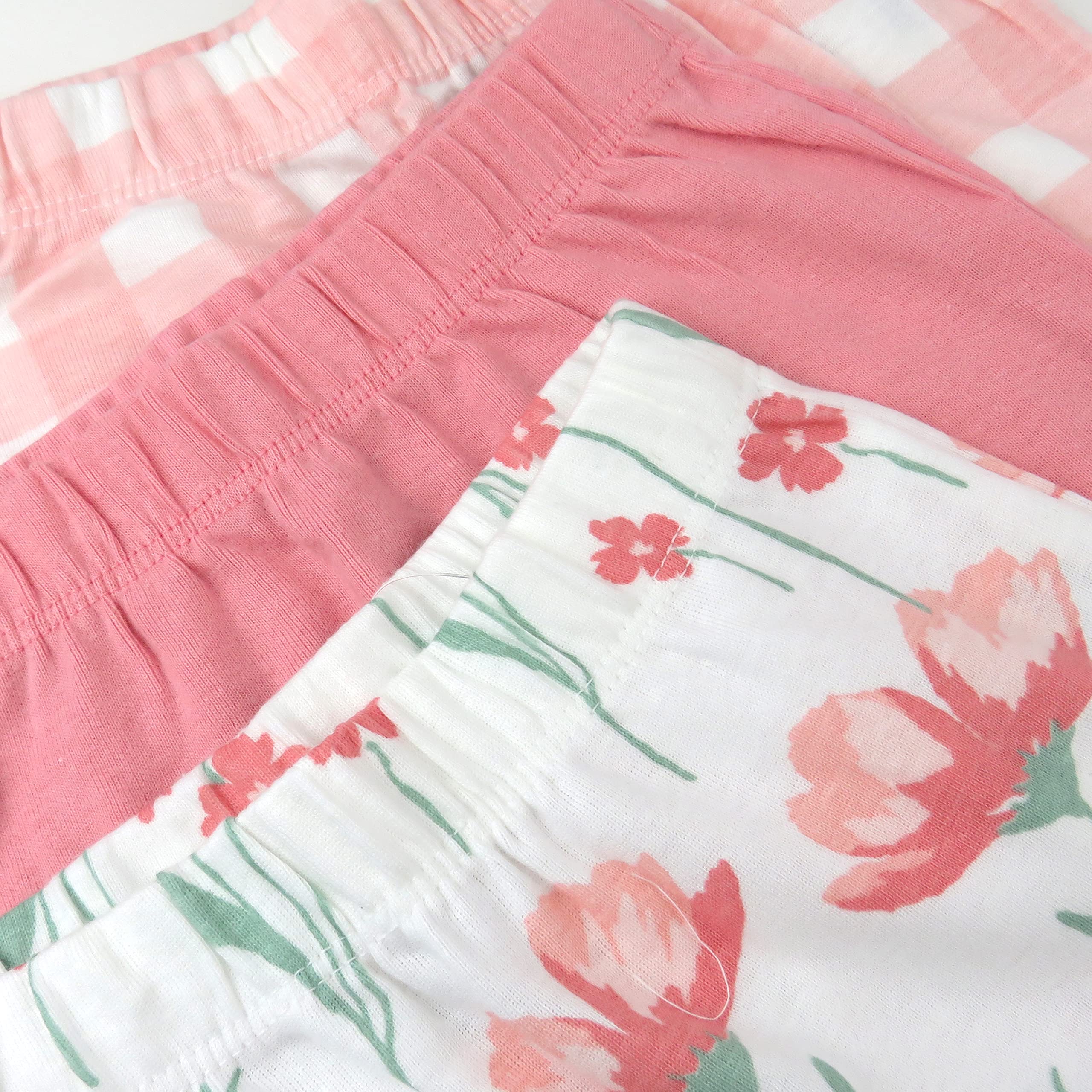HonestBaby Pantalones (Pack de 3) Unisex bebé