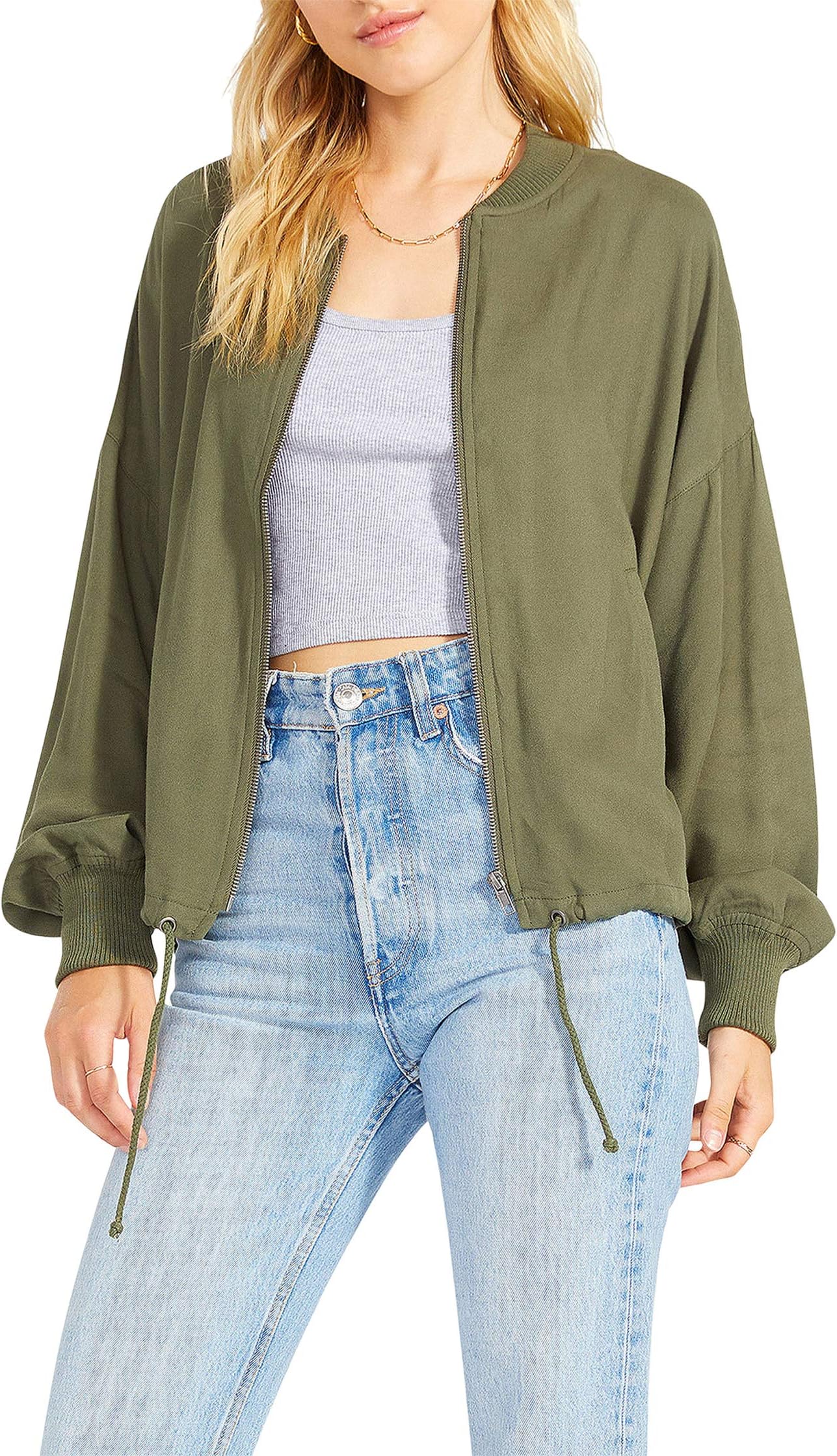 steve madden ruffle coat