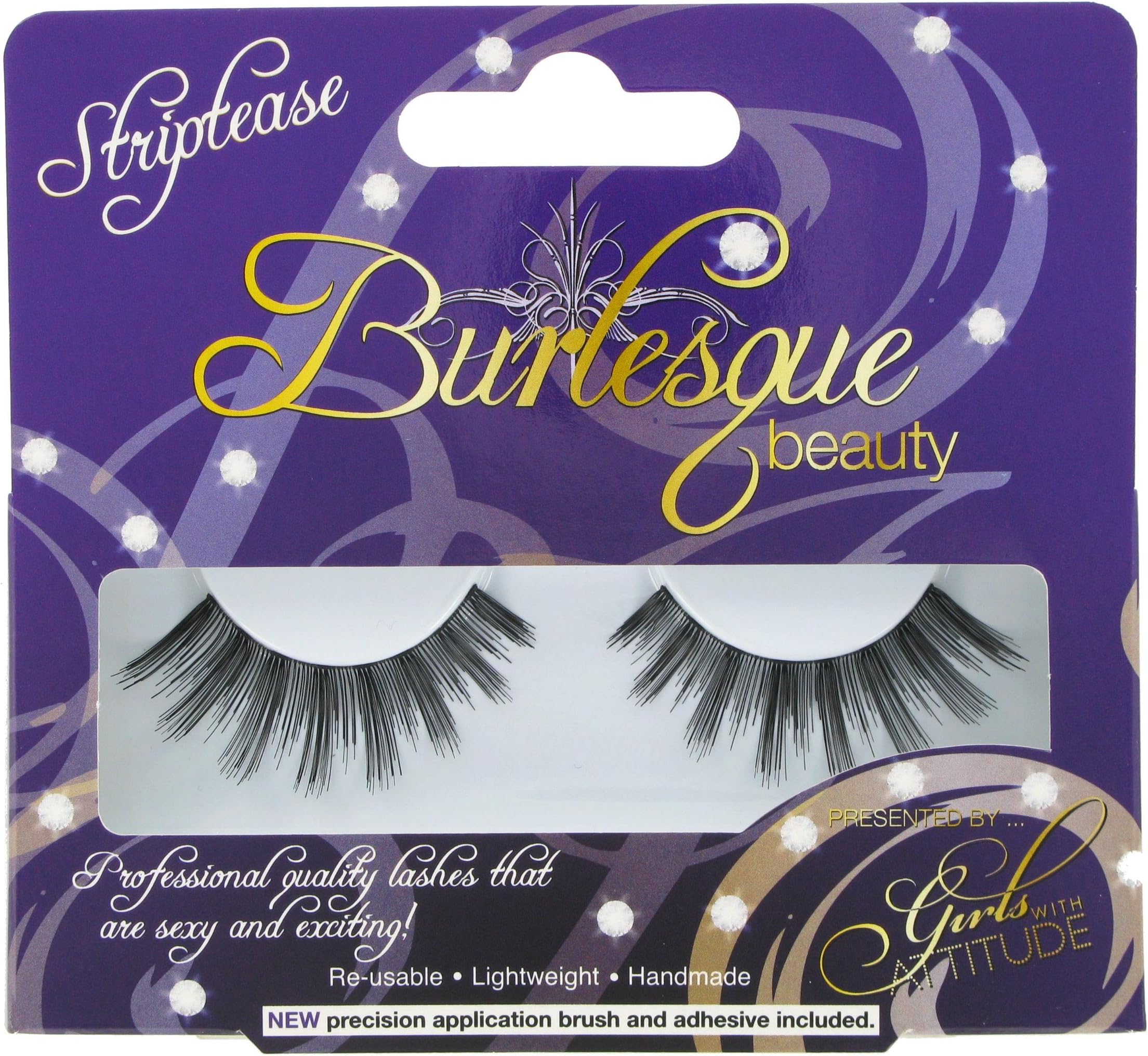 Girls with Attitude Burlesque Beauty Striptease False Eyelashes