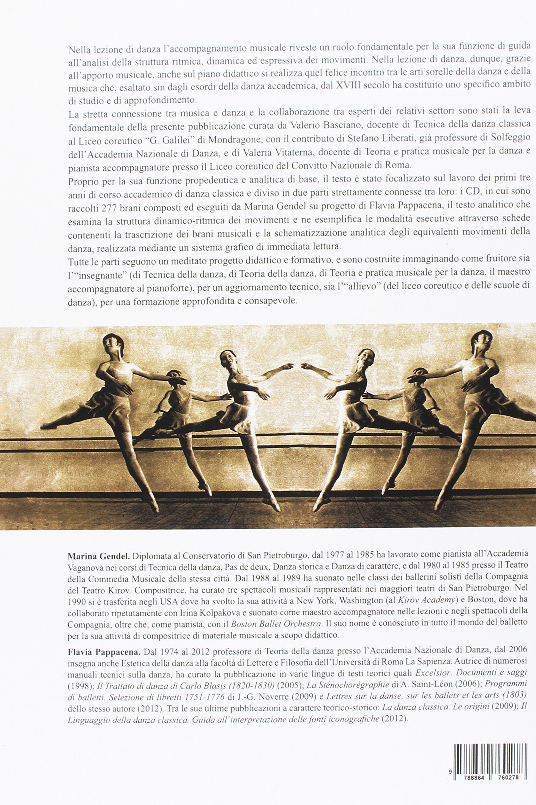 Lezioni di danza in musica. Teoria e pratica dell'accompagnamento al pianoforte. Con CD Audio (Biblioteca di danza)