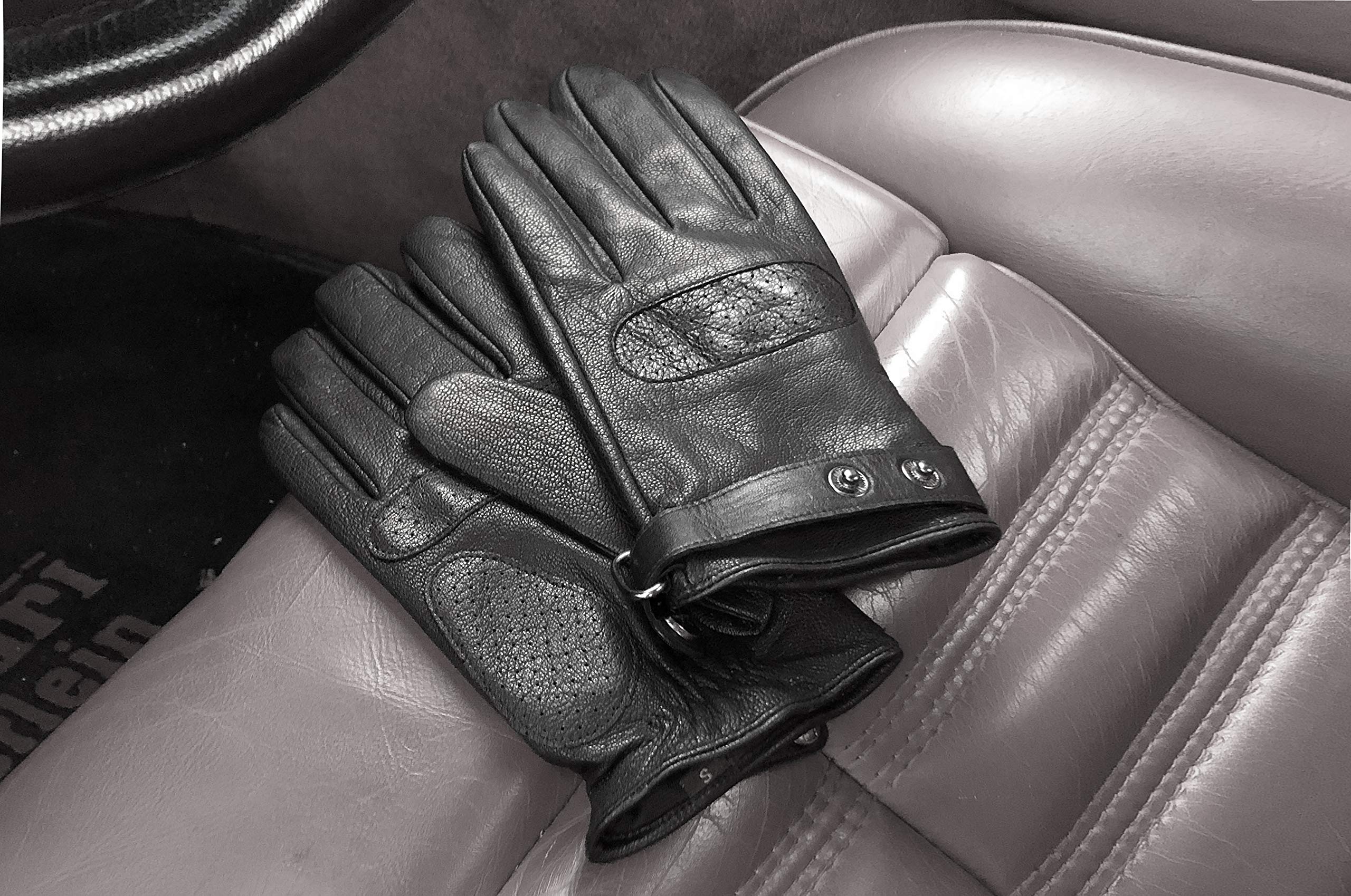 PEARLWOOD Herren Lederhandschuhe DEAN für Autofahrer aus Ziegenleder
