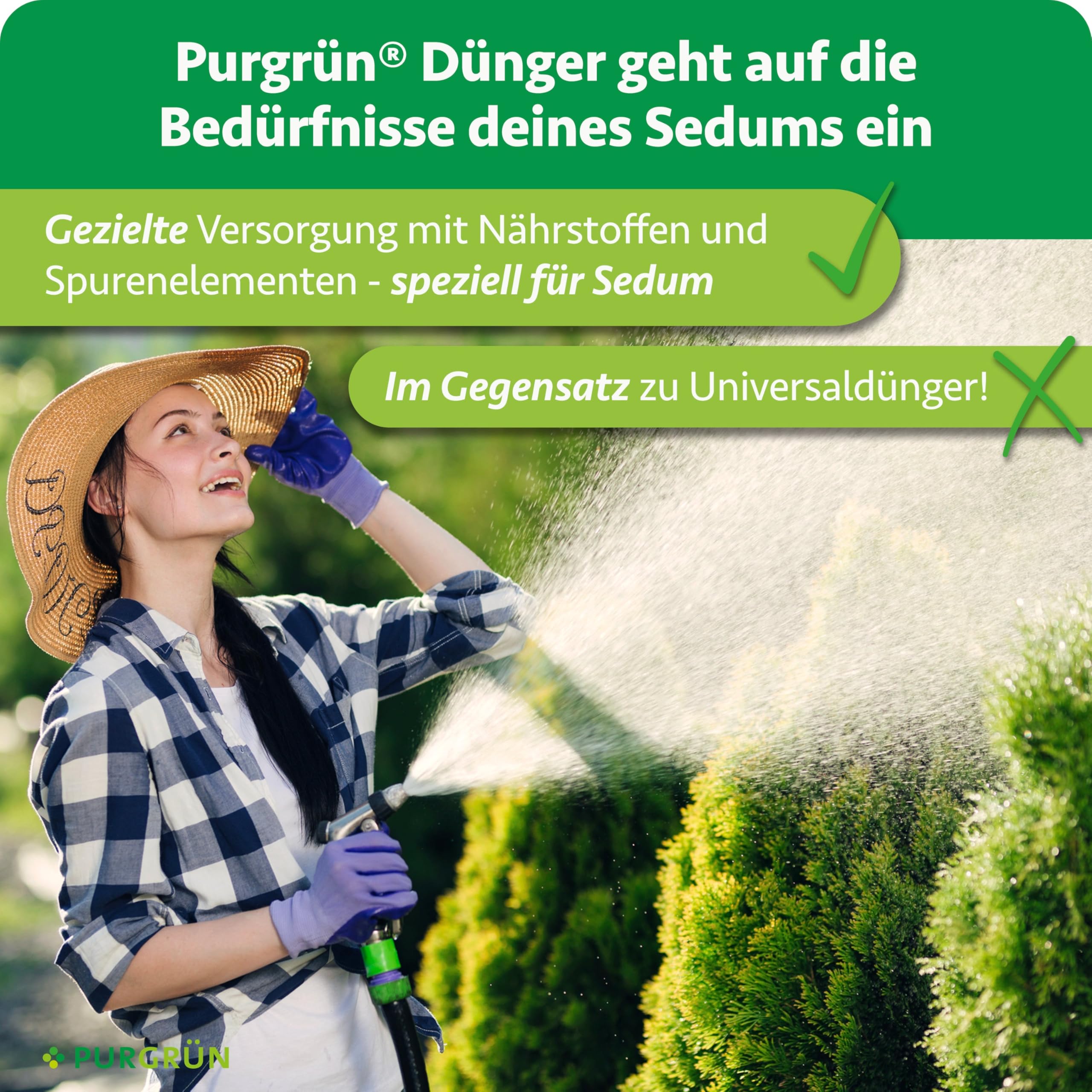 Bio-Sedum-Dünger 1 kg – Organische Rezeptur – Vegan & Bio – Feinkörniges Krümelgranulat – NPK 6+2+7 – Extra Magnesium für leuchtende Blattfärbung – Verbessert die Bodenqualität