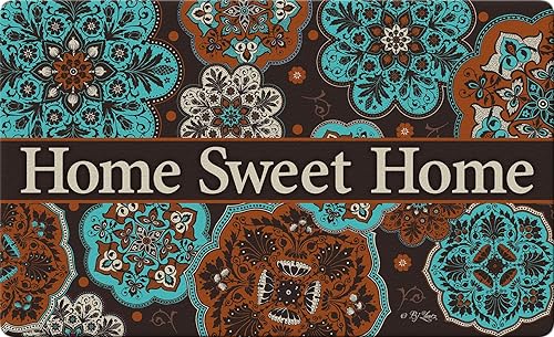 Toland Home Garden 800370 - Tapete de cobre para puerta de entrada interior y exterior, 18 x 30 pulgadas