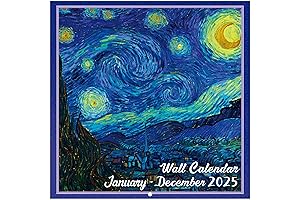 2023 Wall Calendar with Striking Art