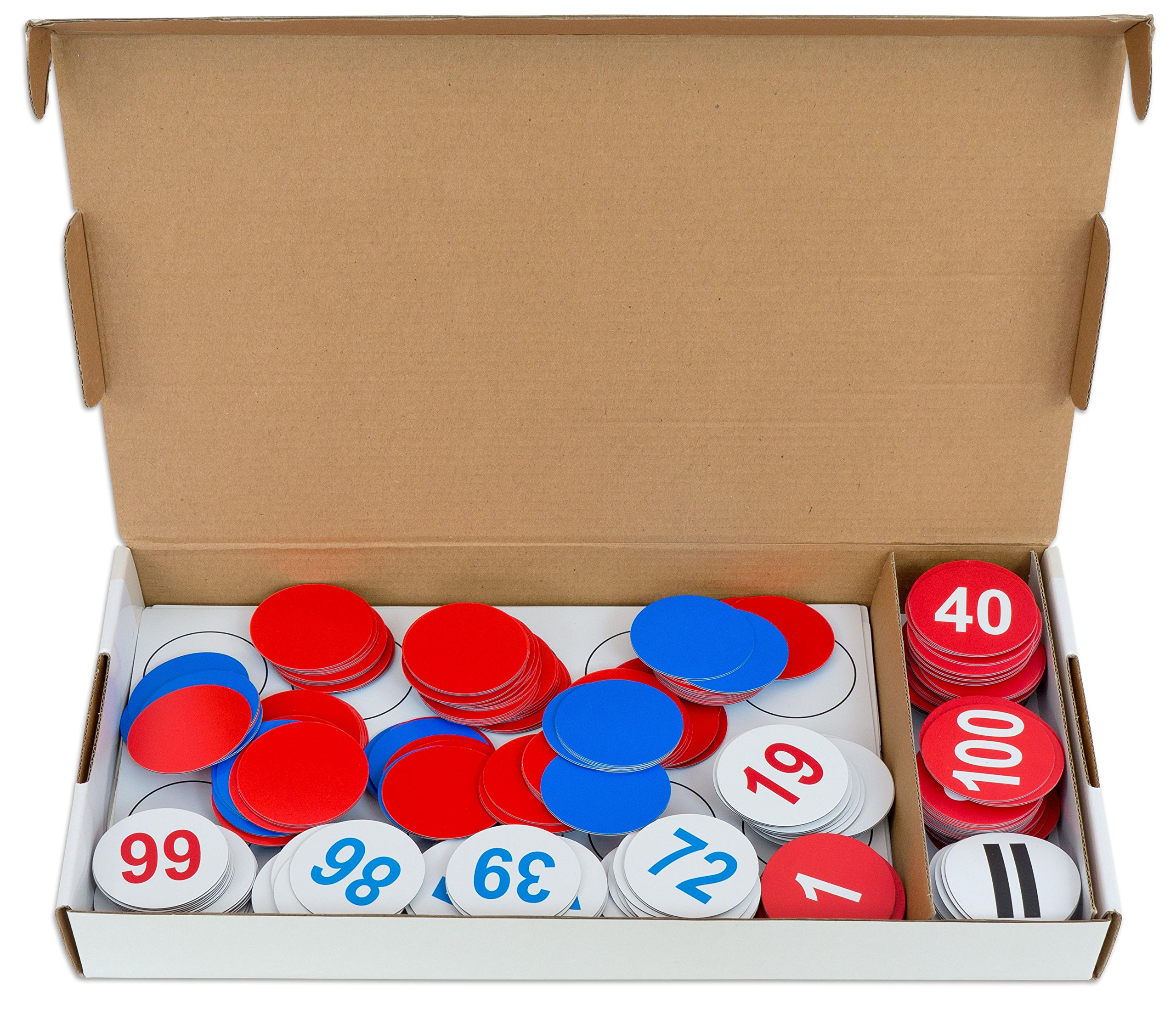 Betzold - Tafelmaterial Zahlenraum 100 - Hunderterfeld Mathematik Grundschule