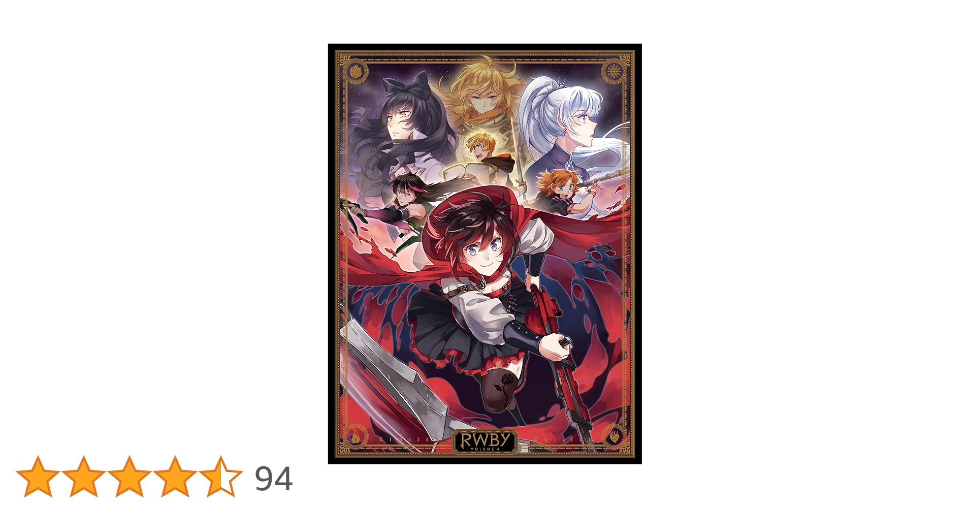 RWBY Volume4 ノーカット版〈初回仕様・2枚組〉 Amazon.co.jp: RWBY VOLUME 4 [Blu-ray] : 早見沙織, 日笠陽子