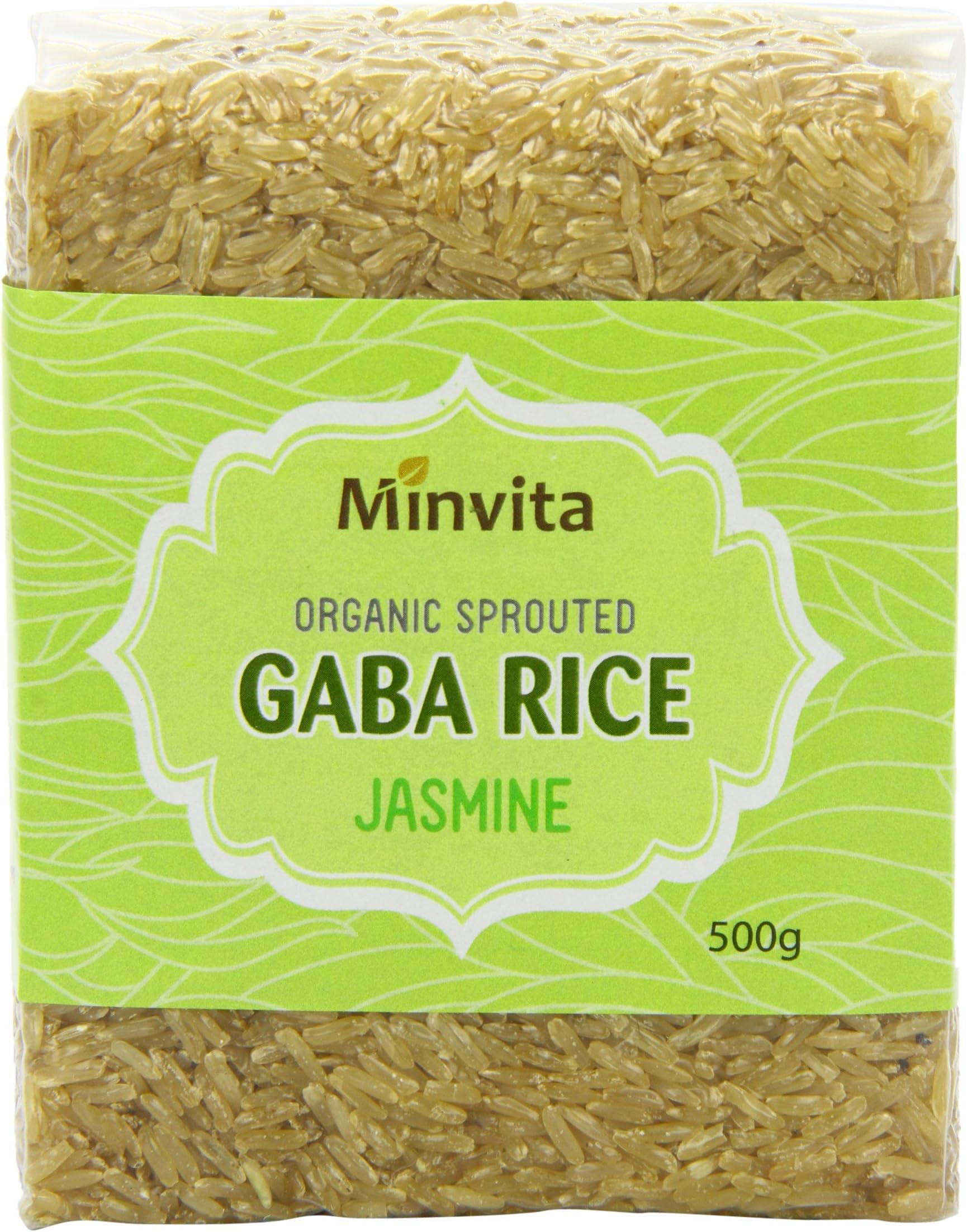 Minivita Gaba Rice Jasmine 500 g (Pack of 5) (Organic)