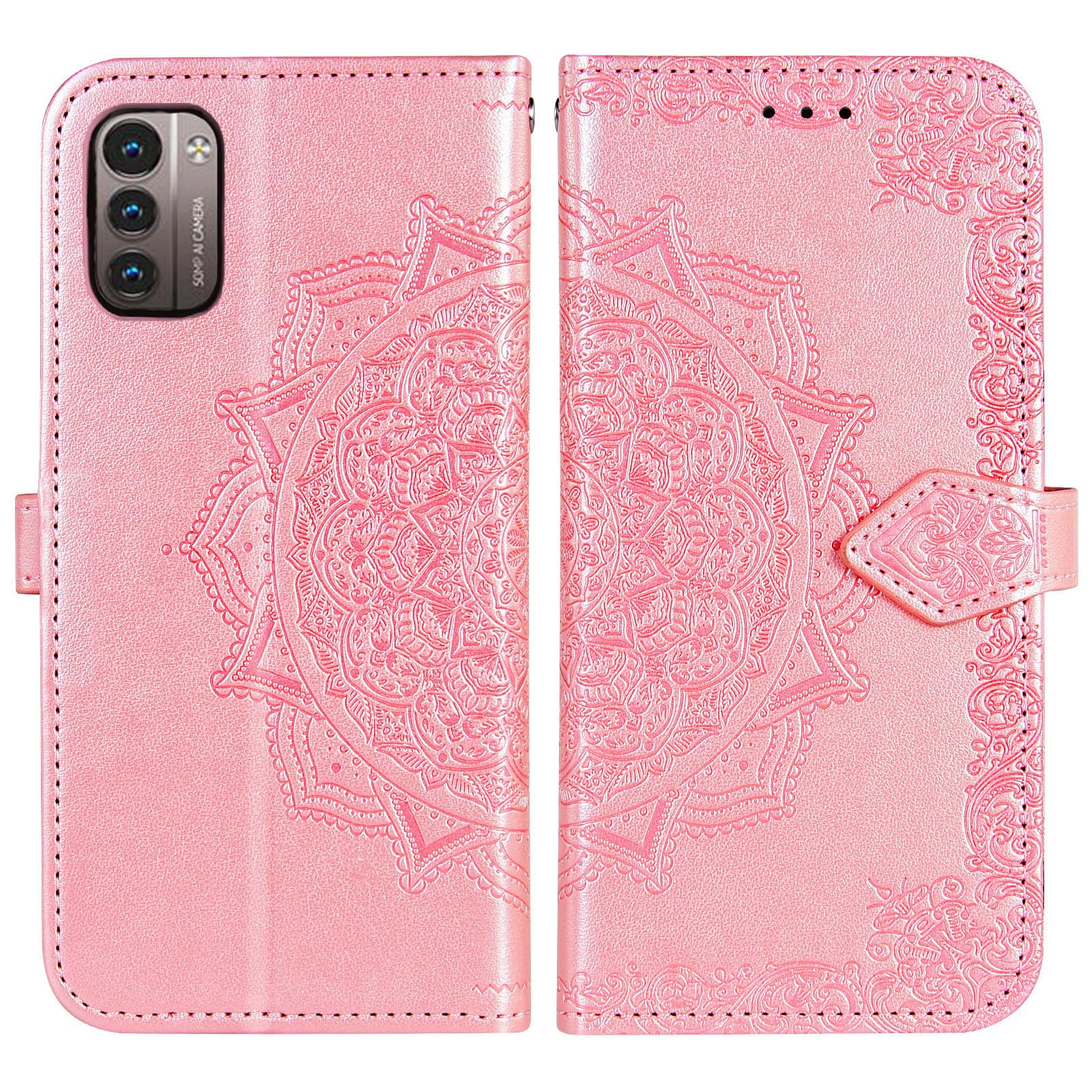 CAXKJE Custodia per Nokia G11 Plus (6.52 Pollice) + Pellicola Vetro Temperato,Trasparente Cover Morbido Silicone Custodie TPU Cover,per G11 Plus Antiurto Case - CXH24