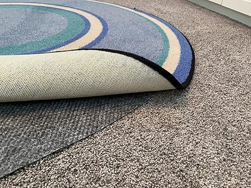 Miniatura 8 de Hold-a-Rug Plush Almohadilla antideslizante de 5 x 7 pies 14 pulgadas de grosor segura para todos los suelos y alfombras