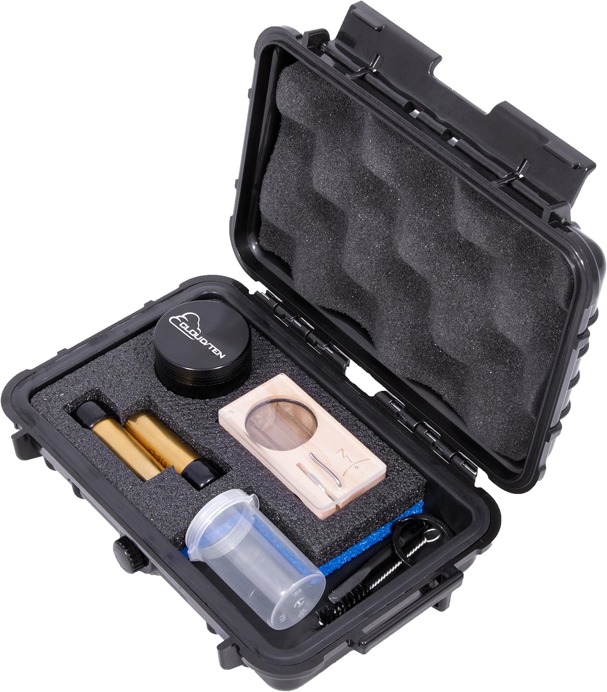 CloudTen Smell Proof Magic Flight Launch Box Case Compatible with Mflb and Accessories , Includes Herb Grinder and Container