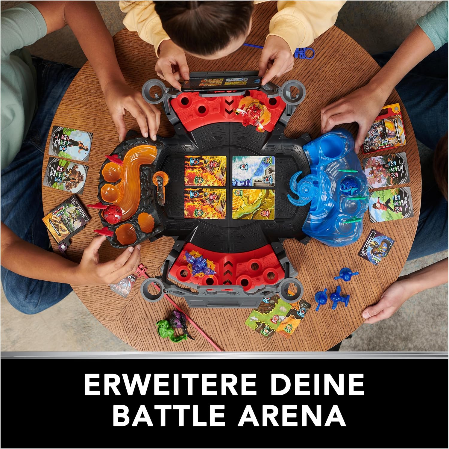 Bakugan 3.0 Training Set – 1 Training Zone with Obstacles, 1 Ball, 1 Connector and 2 Cards – Collection – Cartoon Toy for Children Aged 6 Years and Above Random Model image 5