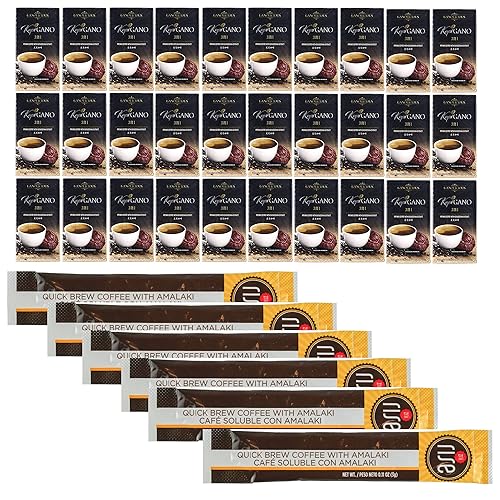 30 cajas Kopi Gano 3 en 1 + 18 sobres Zrii Rise Coffee