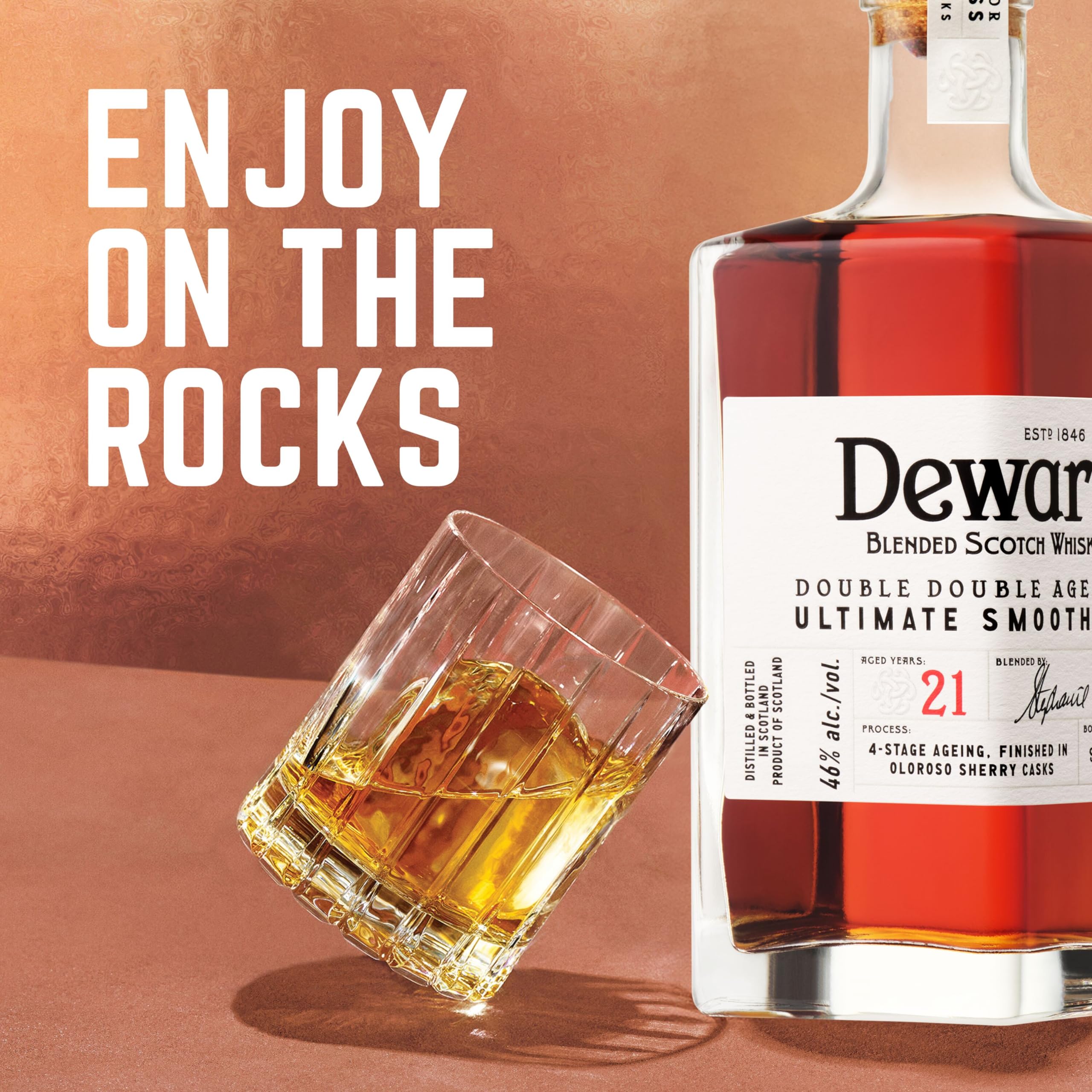 Dewar's 21 Year Old Double Double Blended Scotch Whisky 500mL