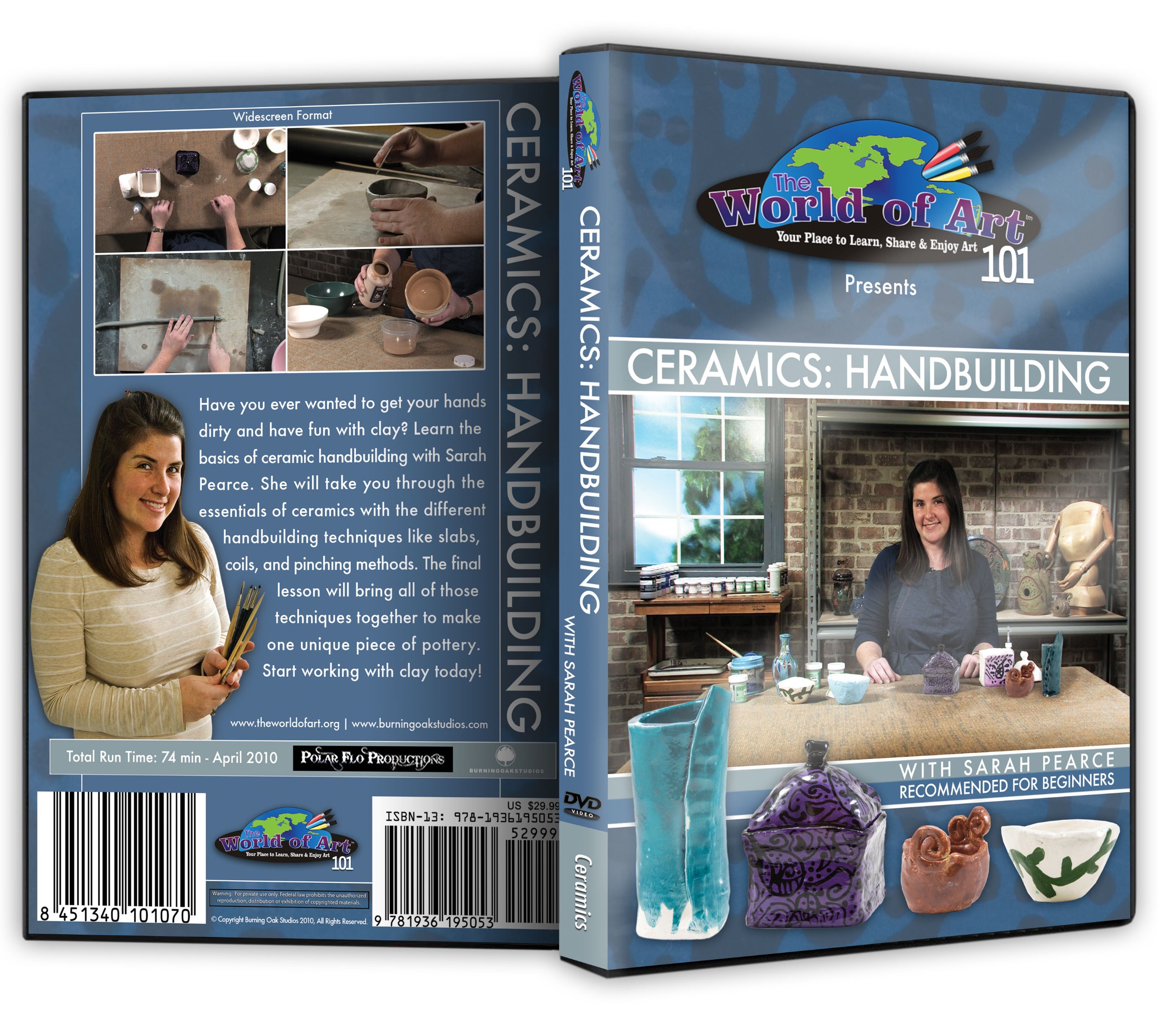 Leçons de céramique à la maison DVD Ceramics Handbuilding Sarah Pearce - 2