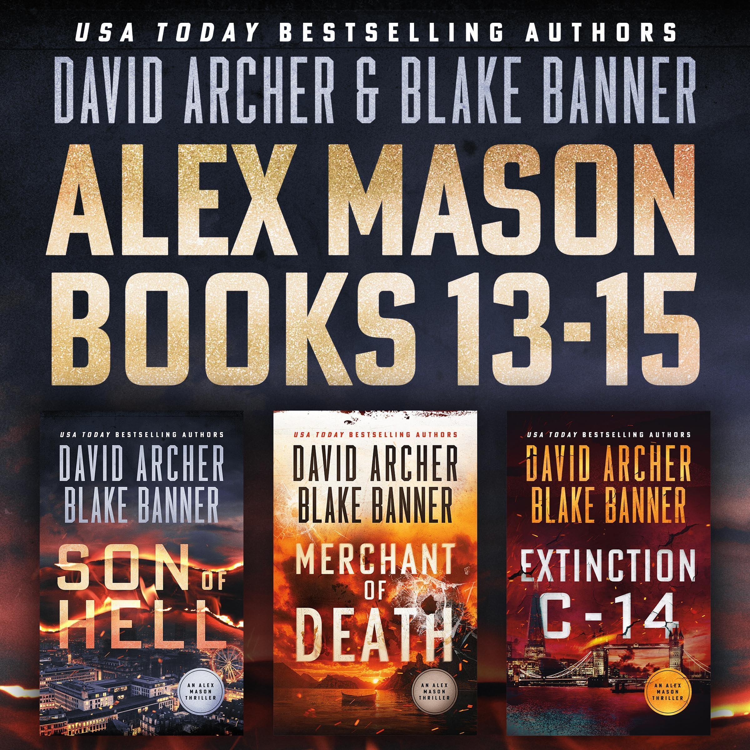 Cover art for The Alex Mason Series, Books 13-15